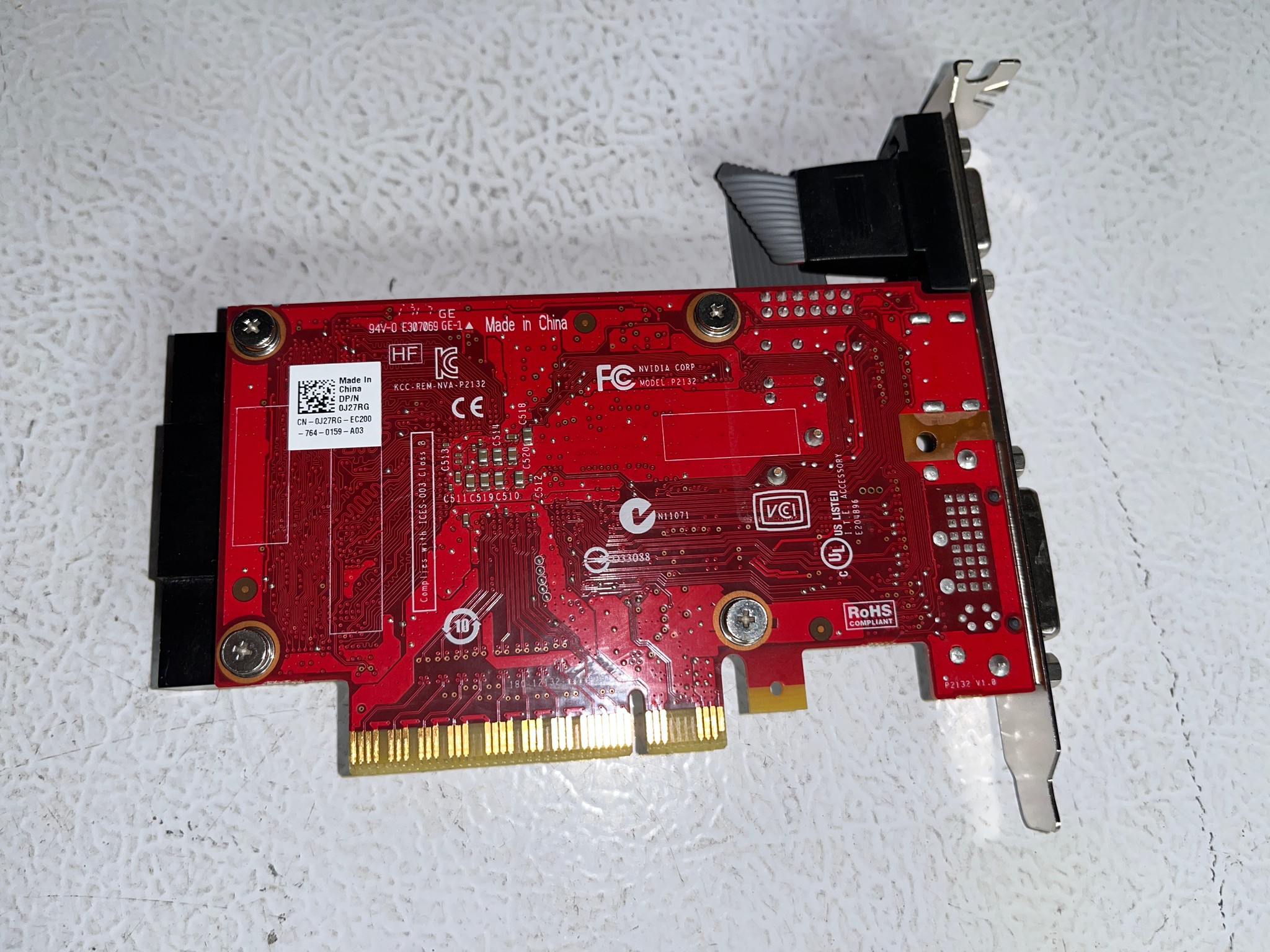 Dell NVIDIA GeForce GT 730 2GB DDR3 Graphics Card – Full‑Height Bracket – Tested