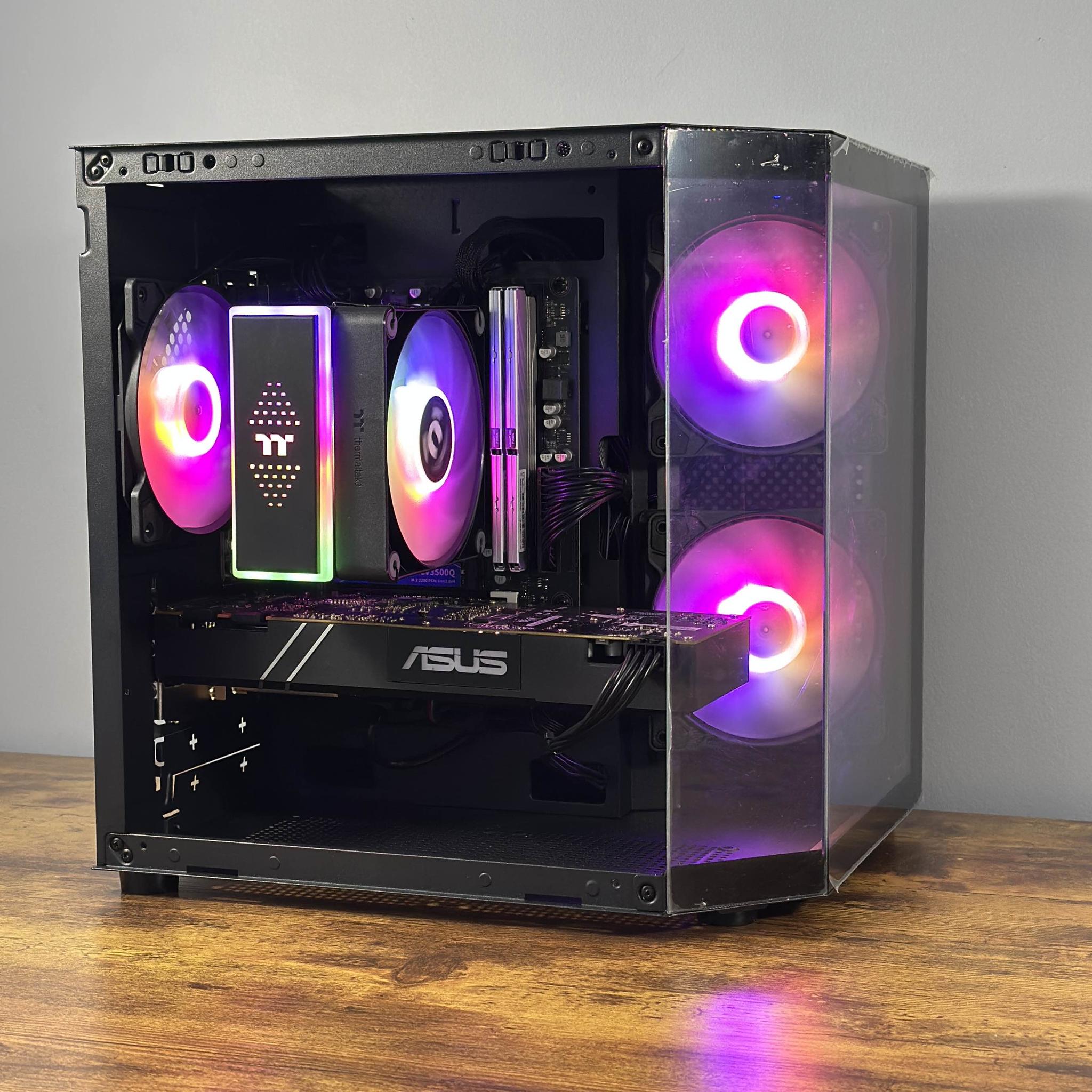 Ryzen 5 3500X | GTX 1070 8GB | 16GB RAM | 512GB SSD | WIFI & BT |Compact RGB Gaming PC