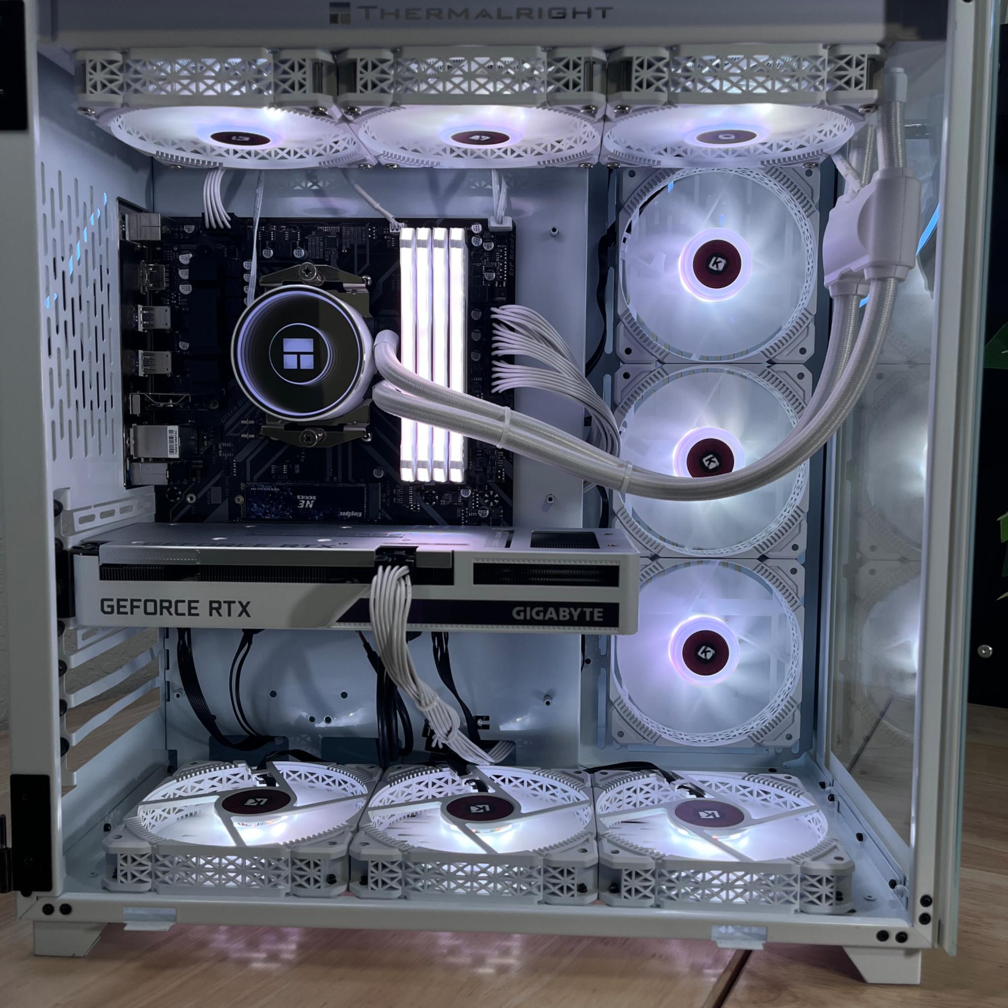 🌙 - Ryzen 5 5600G | RTX 3060 Vision - ⚪️ White ⚪️ - 🌙