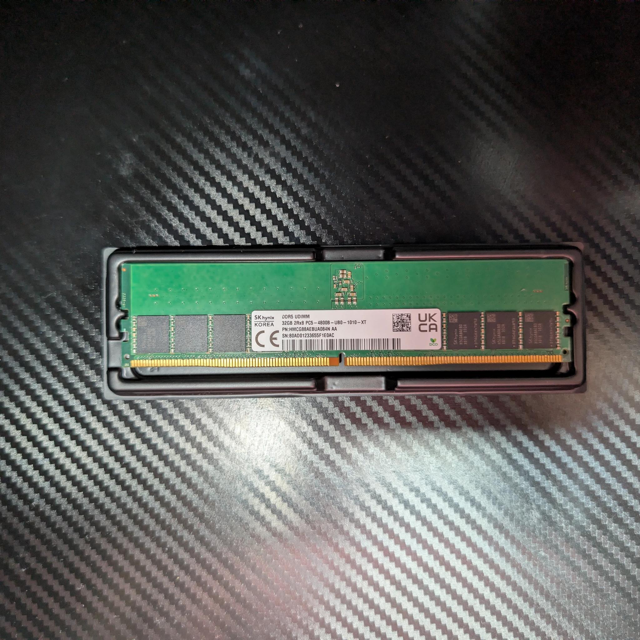 Sk hynix ddr5 32gb 4800mhz