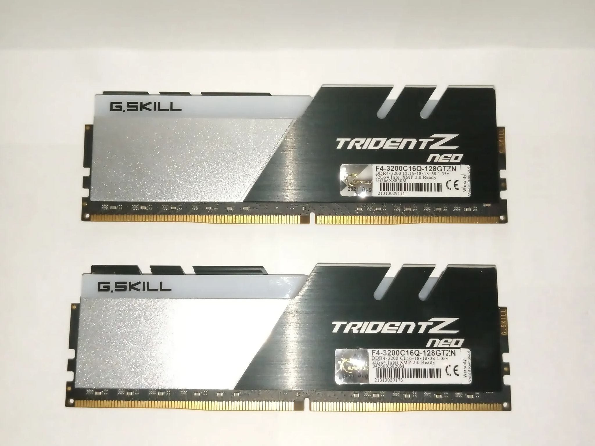 G.SKILL Trident Z Neo 64GB (2x32GB) 3200MHz CL16 DDR4