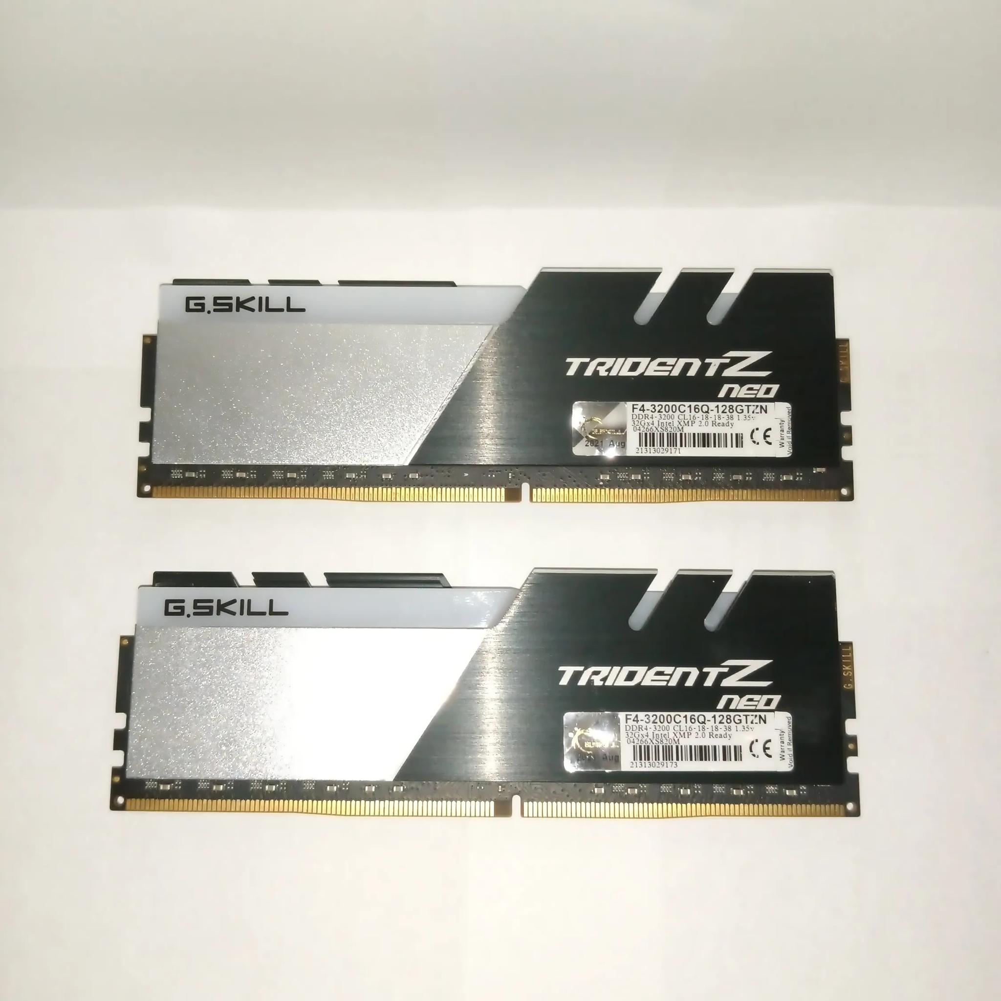 G.SKILL Trident Z Neo 64GB (2x32GB) 3200MHz CL16 DDR4