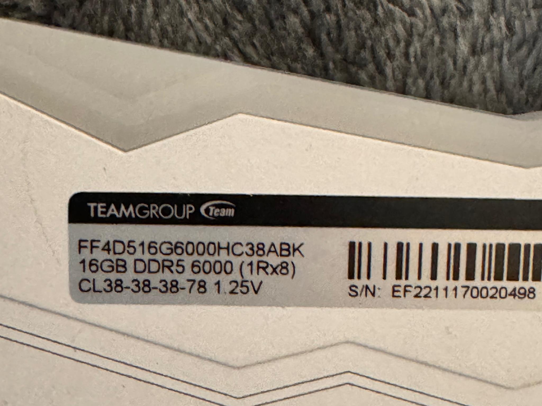 T-FORCE DELTA 32GB DDR5-6000