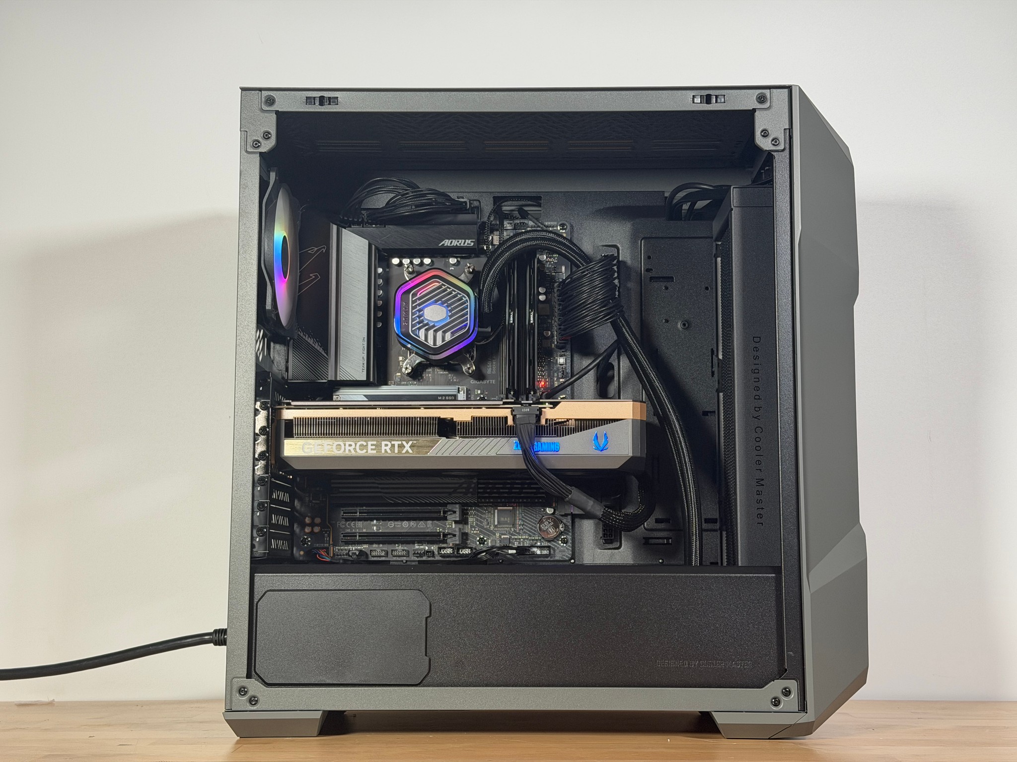 RTX 5080 Ryzen 7 9800x3d Gaming PC with 64gb DDR5 and 4TB NVME SSD