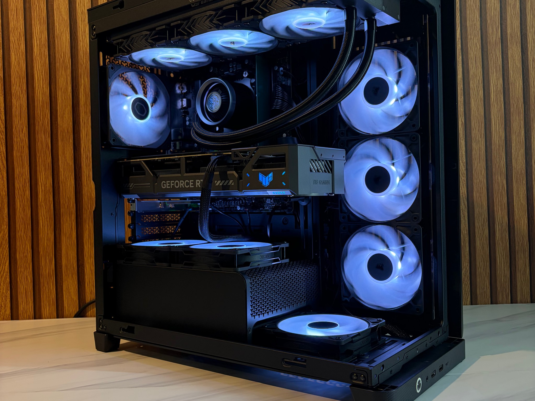 RTX 5070 | RYZEN 5 9600X | 16GB DDR5 | 750W PSU | 2TB NVME | 360MM AIO