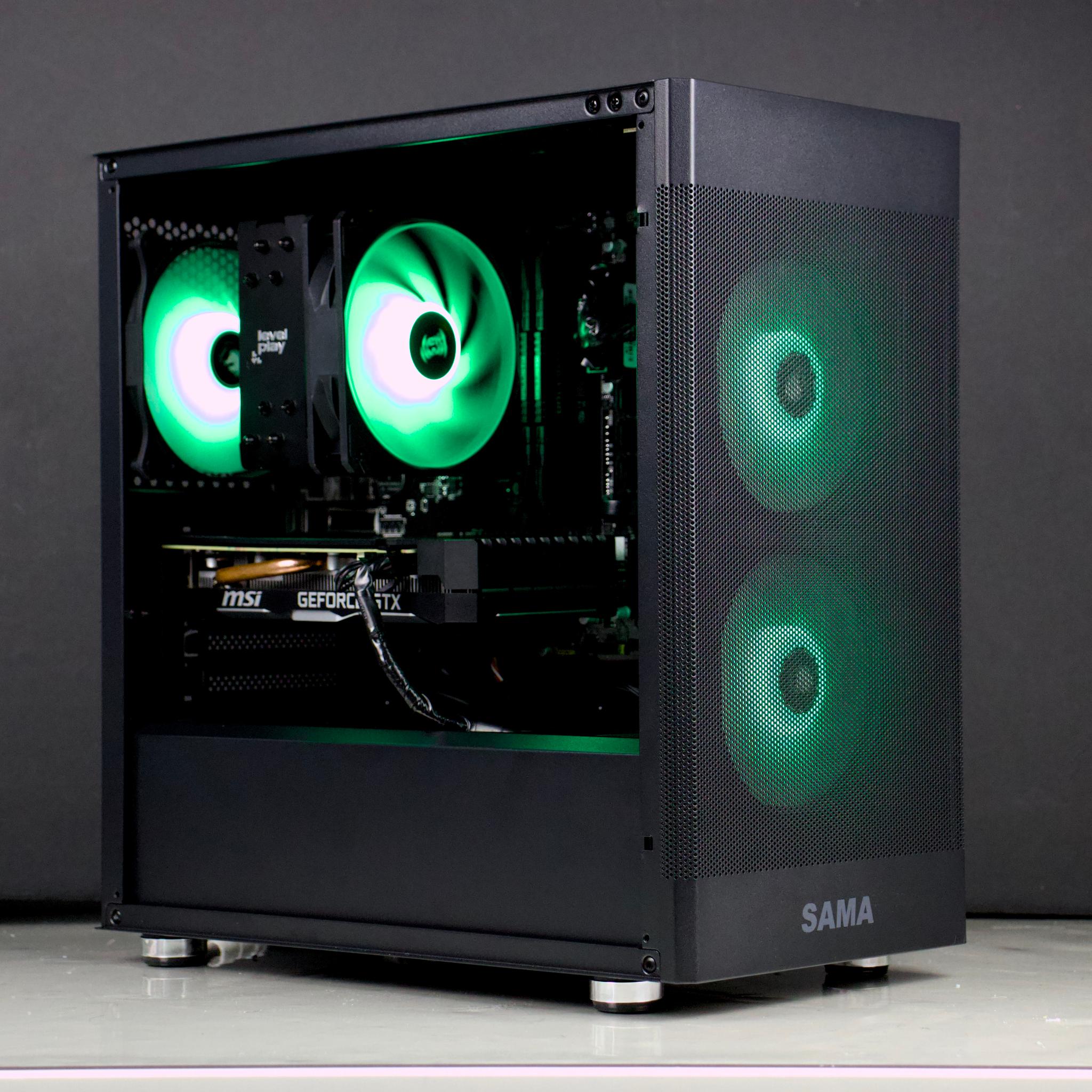 ⚫Powerful Value Gaming PC – Ryzen 7, GTX 1660 Super, 16GB Ram, 500GB SSD - RGB/WiFi/BlueTooth⚫
