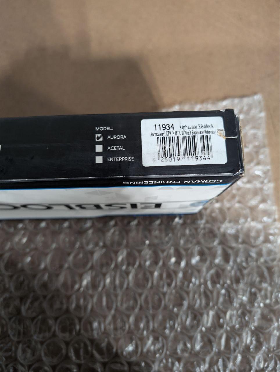 Alphacool Eisblock Aurora Acryl GPX-N RTX 3070 Reference with Backplate (11934)