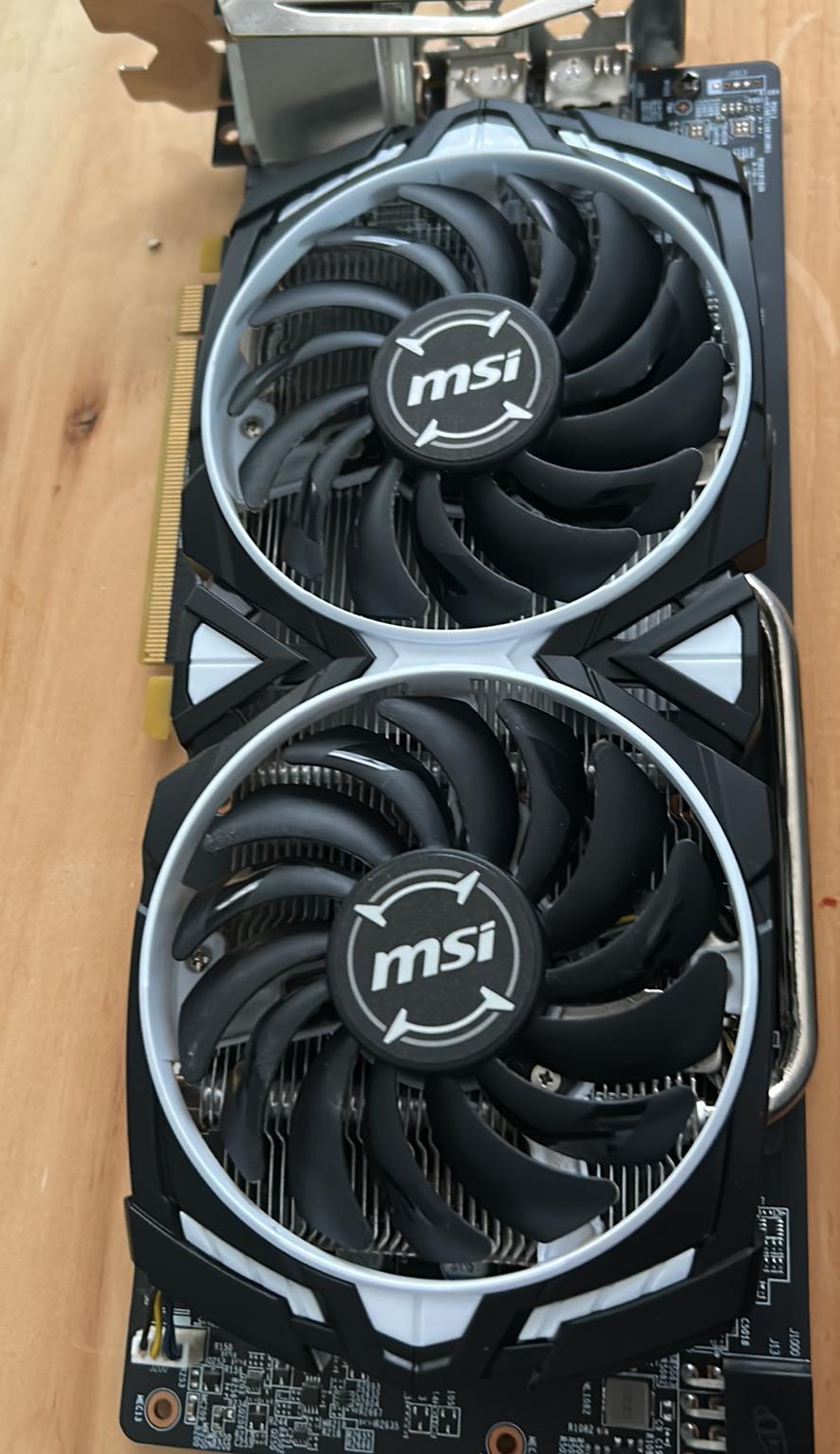 MSI armor RX580 4gb