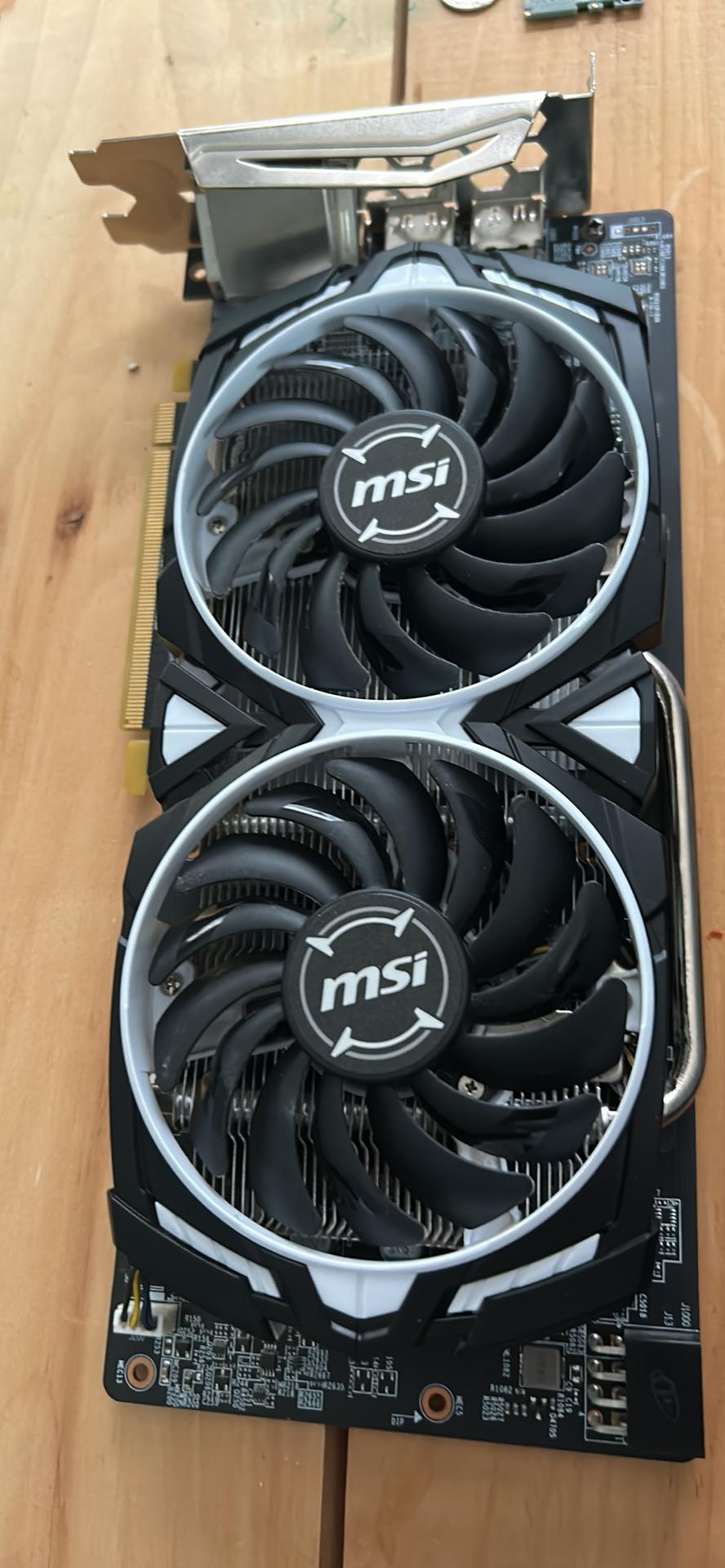 MSI armor RX580 4gb