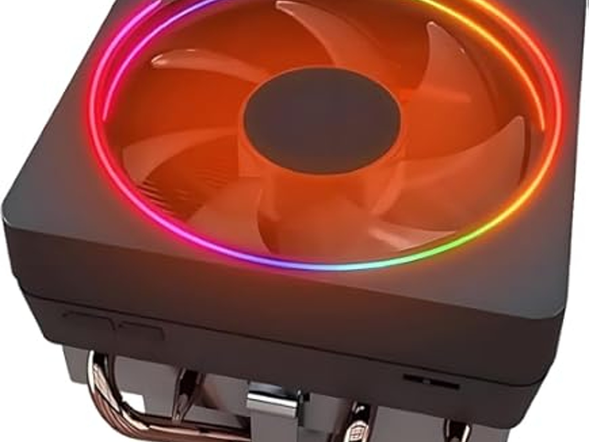 AMD AM5 Wraith Stock RGB CPU Cooler from 5800XT CPU