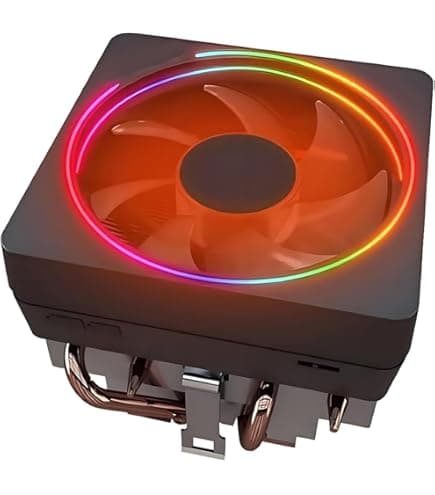 AMD AM5 Wraith Stock RGB CPU Cooler from 5800XT CPU