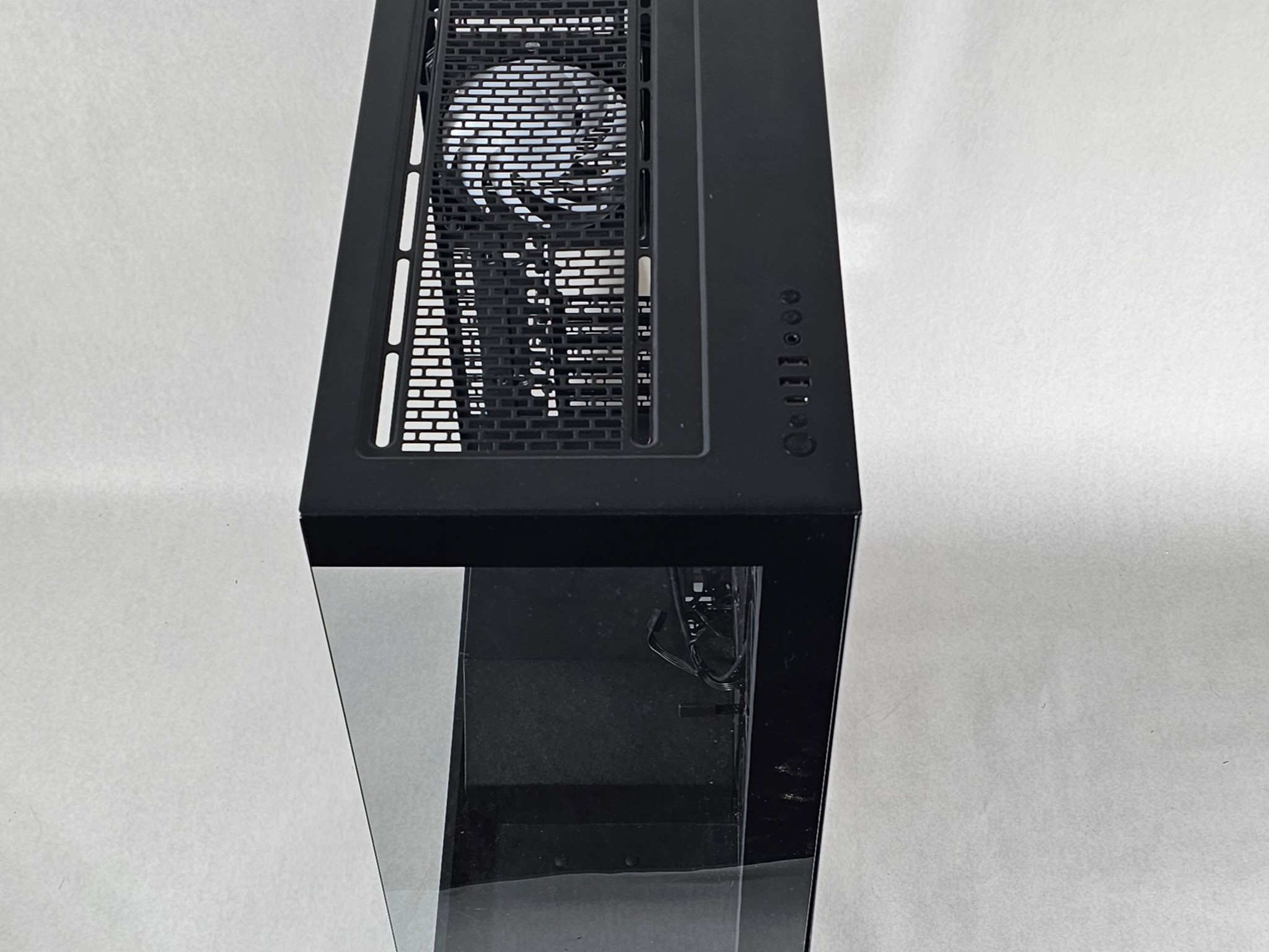 CyberPowerPC ATX PC Case with Tempered Glass and 4 RGB Fans