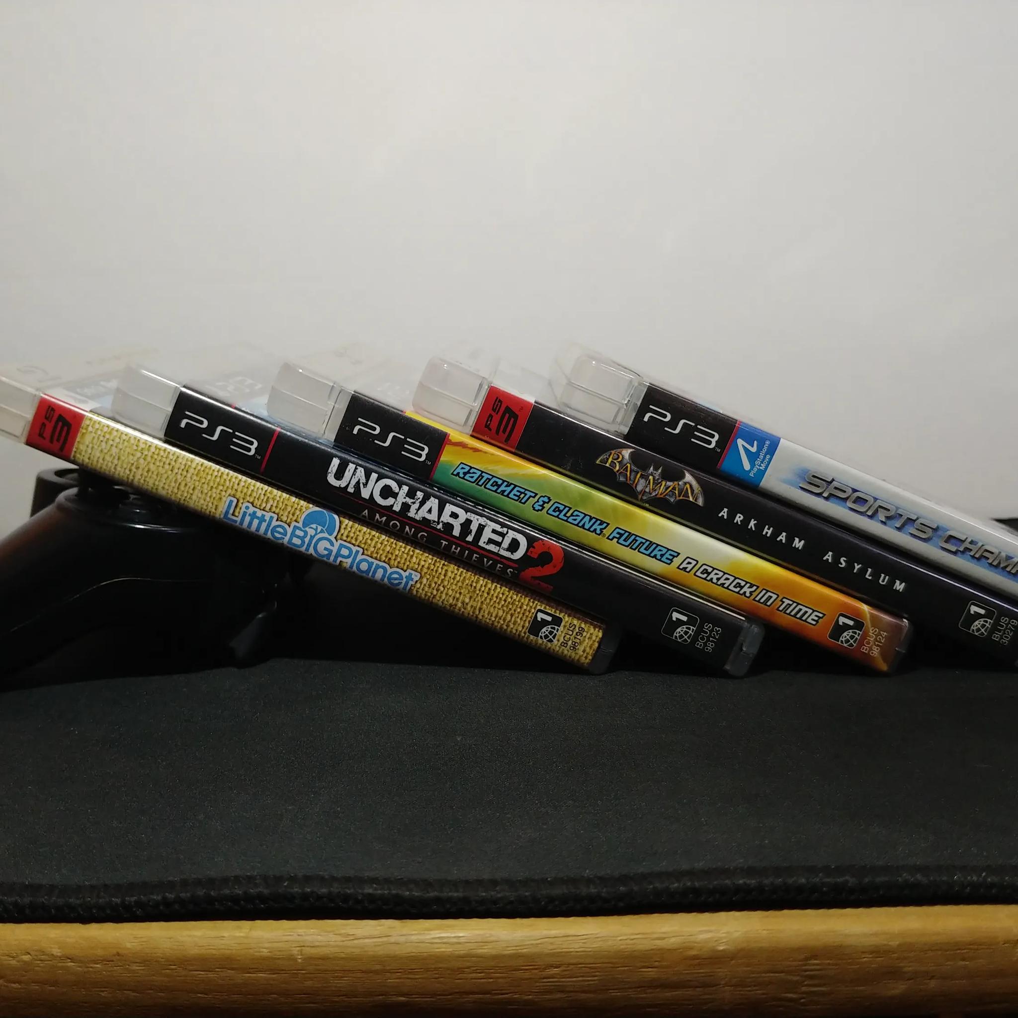 Playstation 3 Modded w/ Motion Accessories + Games CECHG01