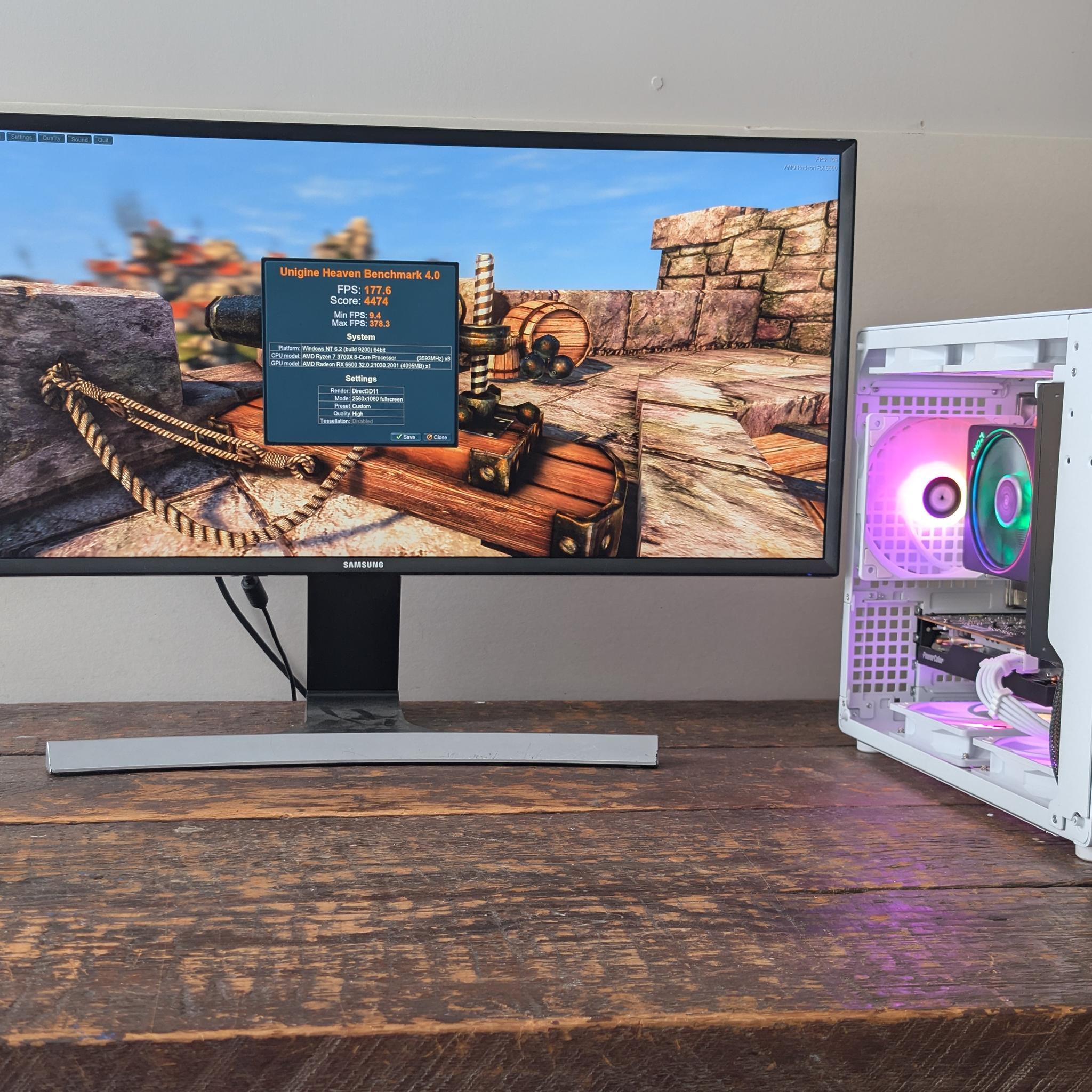⭐NEW⭐ M-ATX White Streaming/Gaming PC