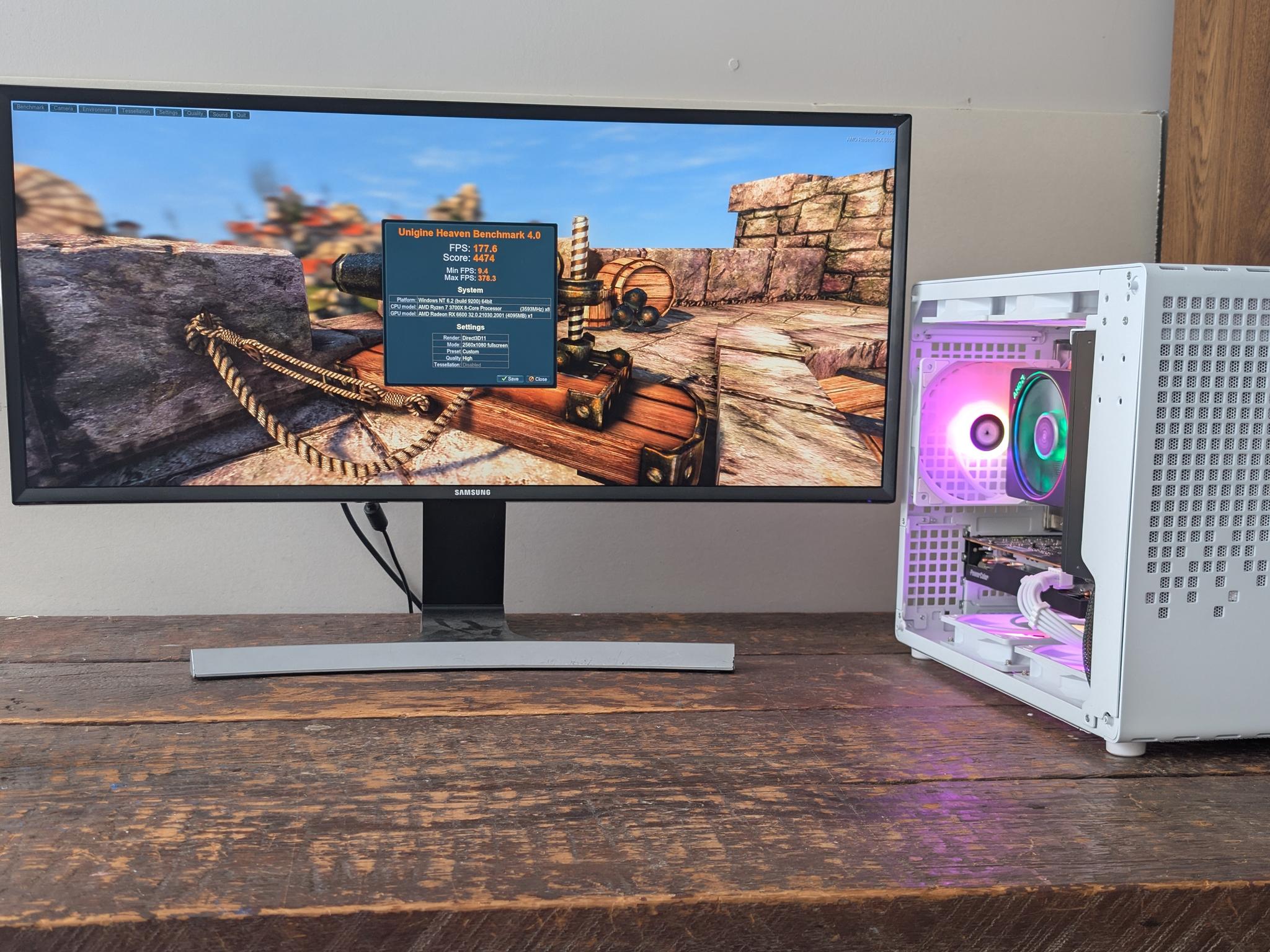 ⭐NEW⭐ M-ATX White Streaming/Gaming PC