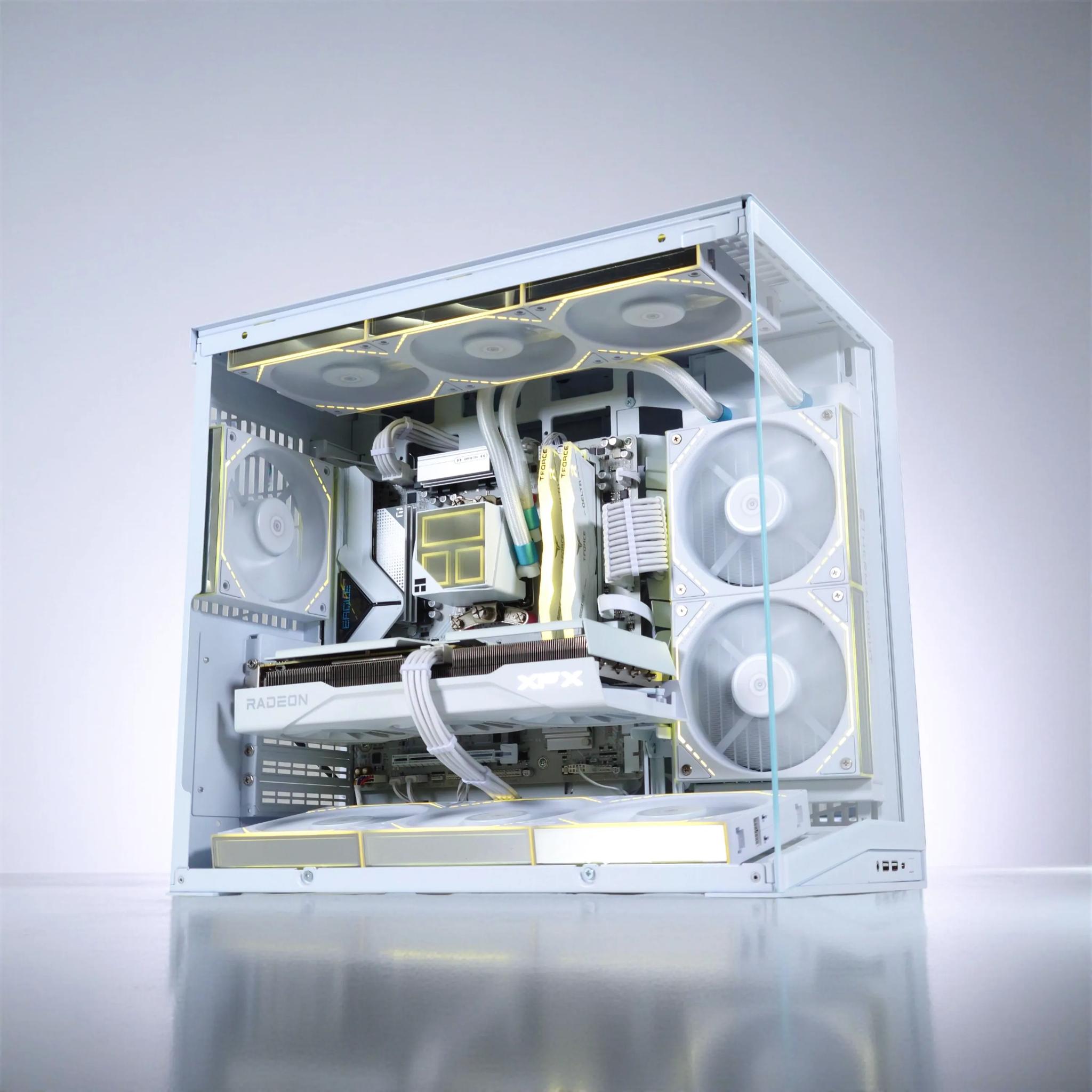 Polar🐻‍❄️🌨️ All AMD Gaming PC🌨️ AMD RX 9070 XT 16GB🌨️ AMD Ryzen 7 7700🌨️32GB DDR5🌨️