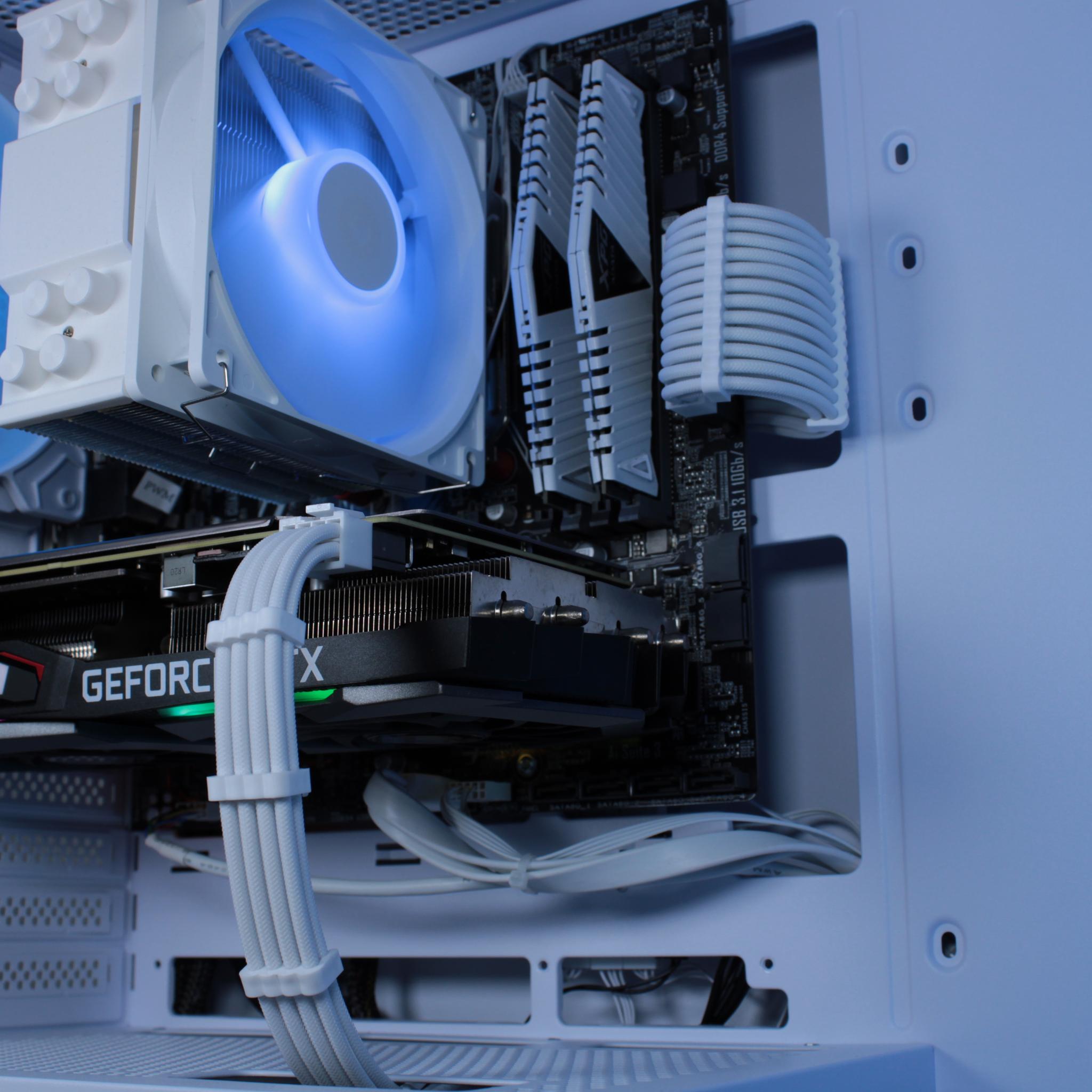 MSI 1660 Super | Ryzen 5 2600 | White XMP 16GB Ram | 512GB NVMe | Win 11 activated | Wifi