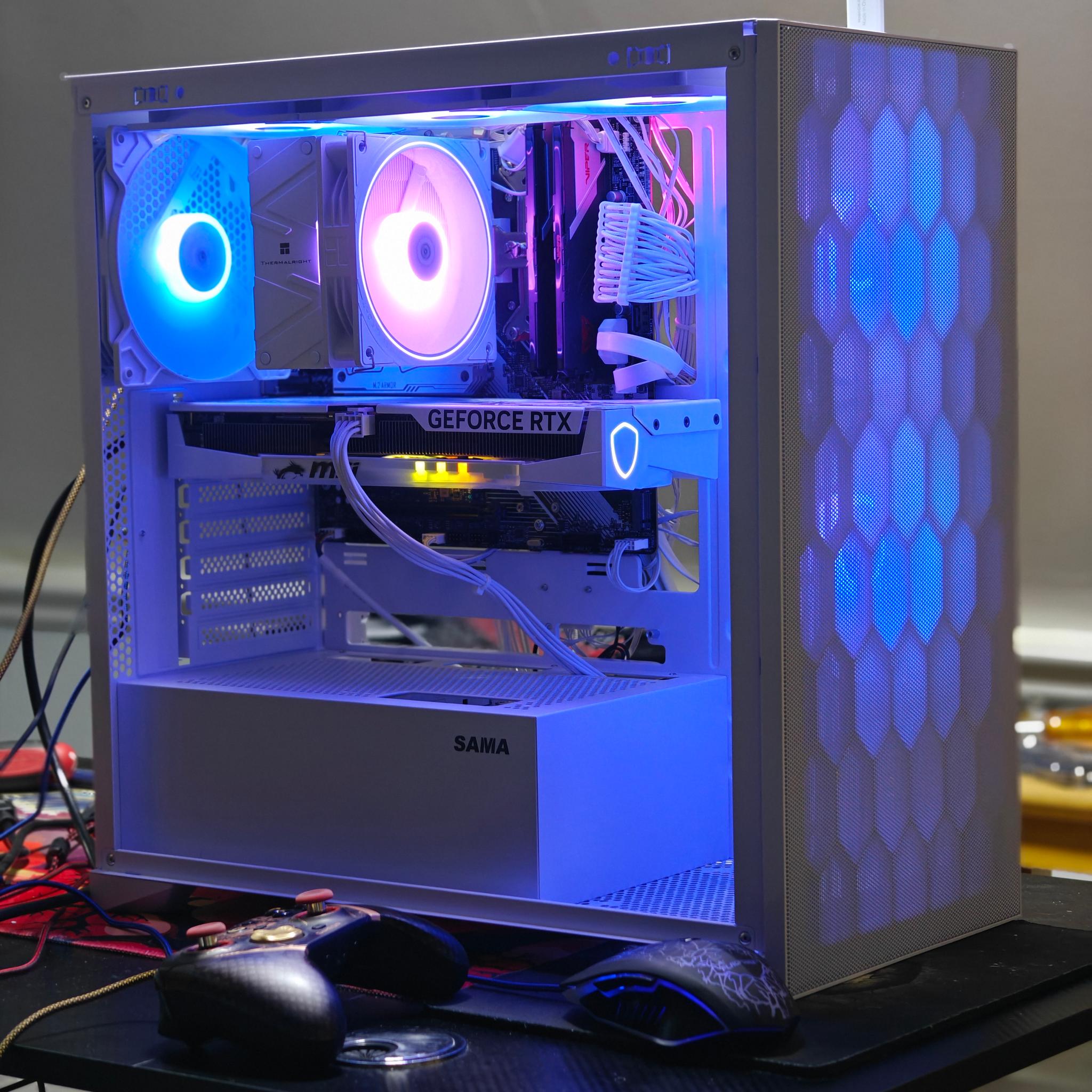1440P GAMING PC|AMD RYZEN 5 7500F|MSI NVIDIA RTX 5060|32GB DDR5 6000|1TB NVME SSD|WINDOWS 11 PRO