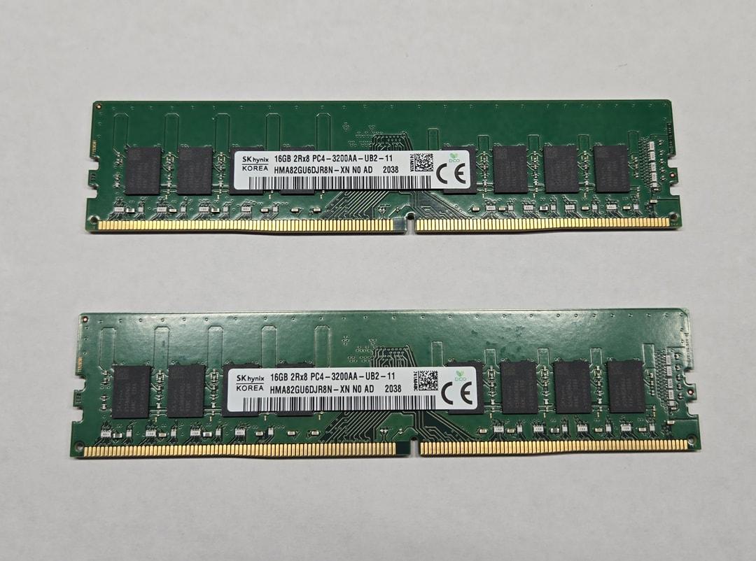 SK Hynix 32GB (2x16GB) DDR4 3200MHz Desktop RAM Kit | Jawa