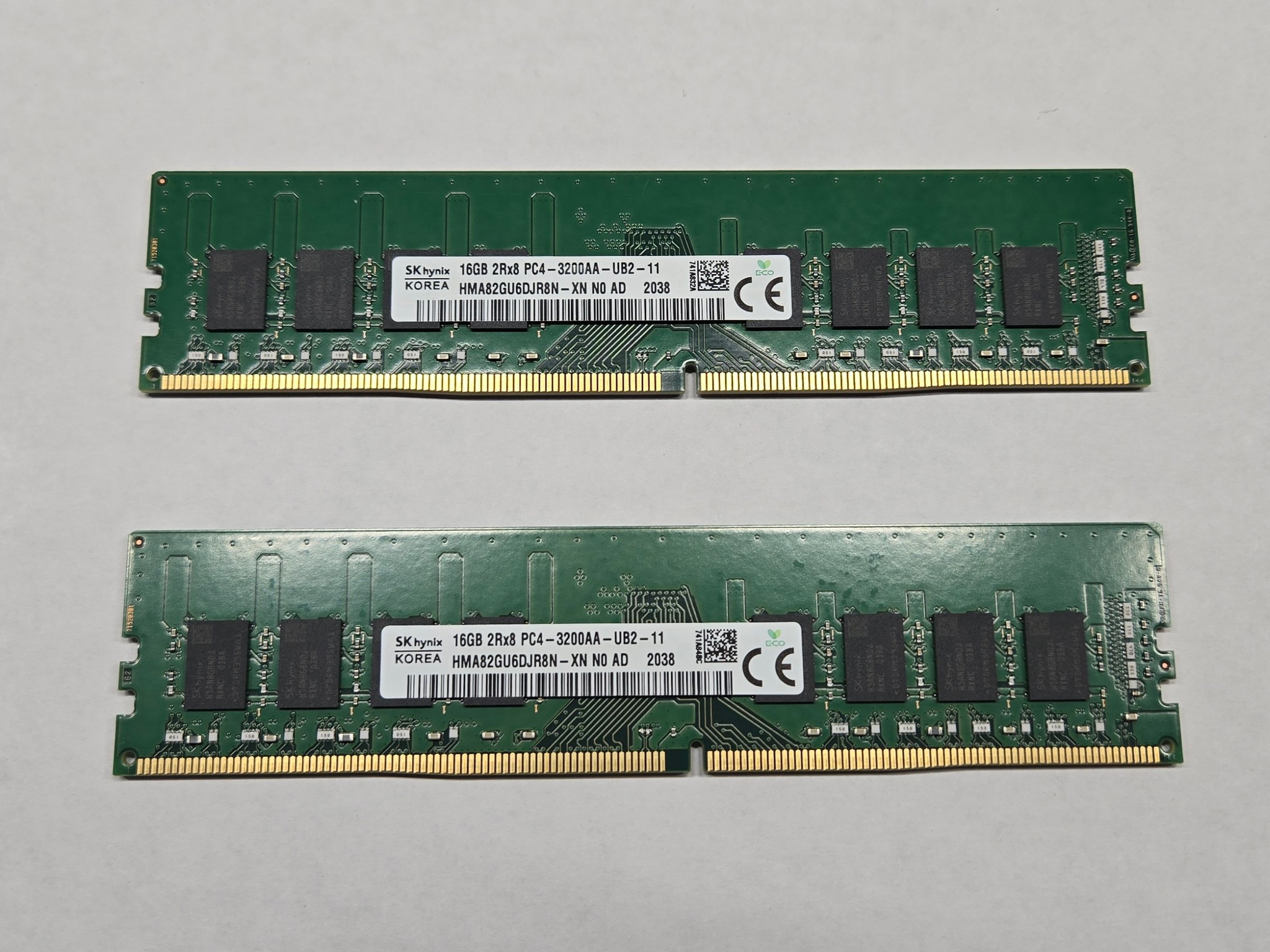 SK Hynix 32GB (2x16GB) DDR4 3200MHz Desktop RAM Kit