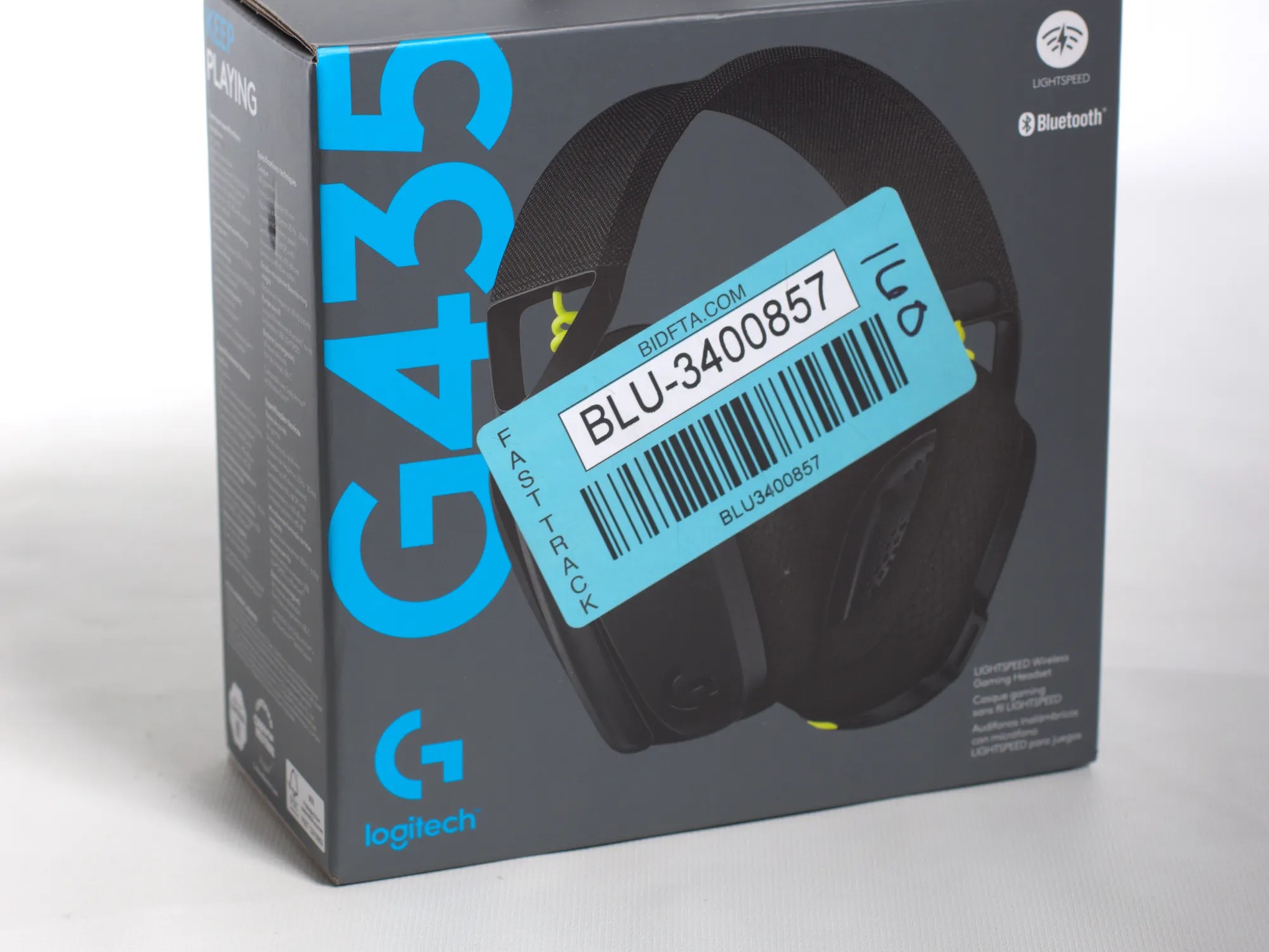 Logitech G435 LIGHTSPEED Wireless Bluetooth Gaming Headset - Black/Yellow - New