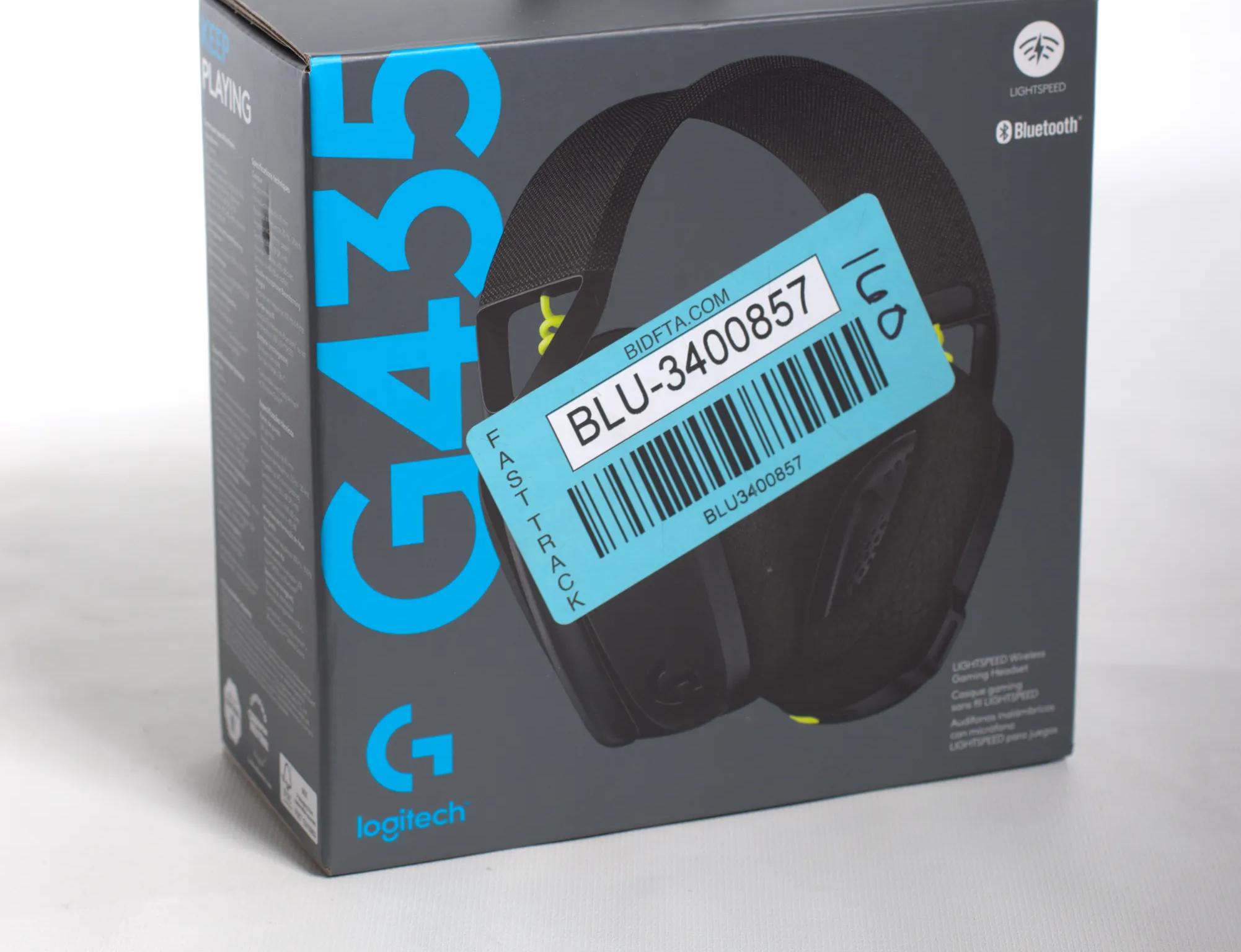 Logitech G435 LIGHTSPEED Wireless Bluetooth Gaming Headset - Black/Yellow - New