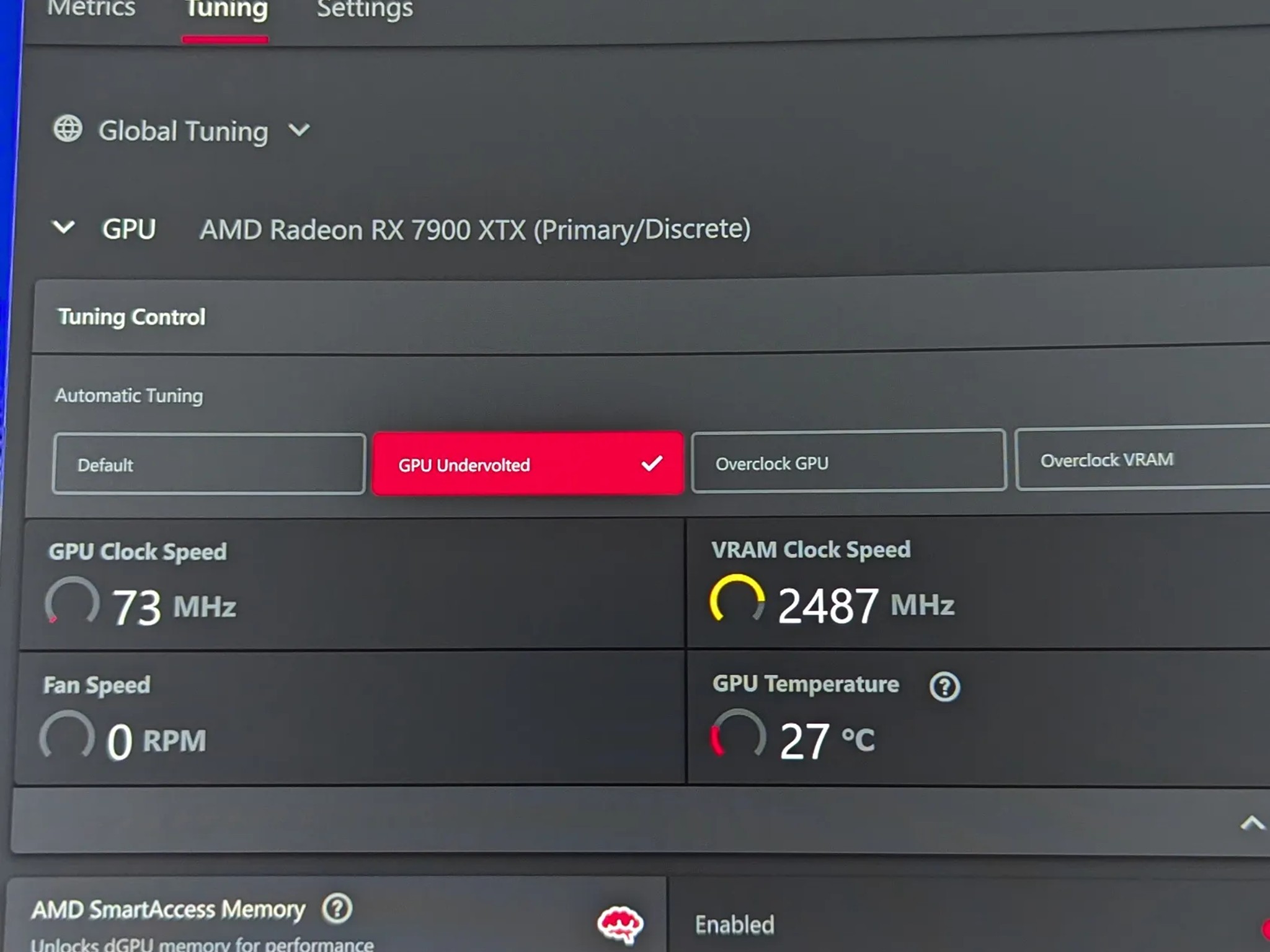 XFX 7900 xtx with included support bracket