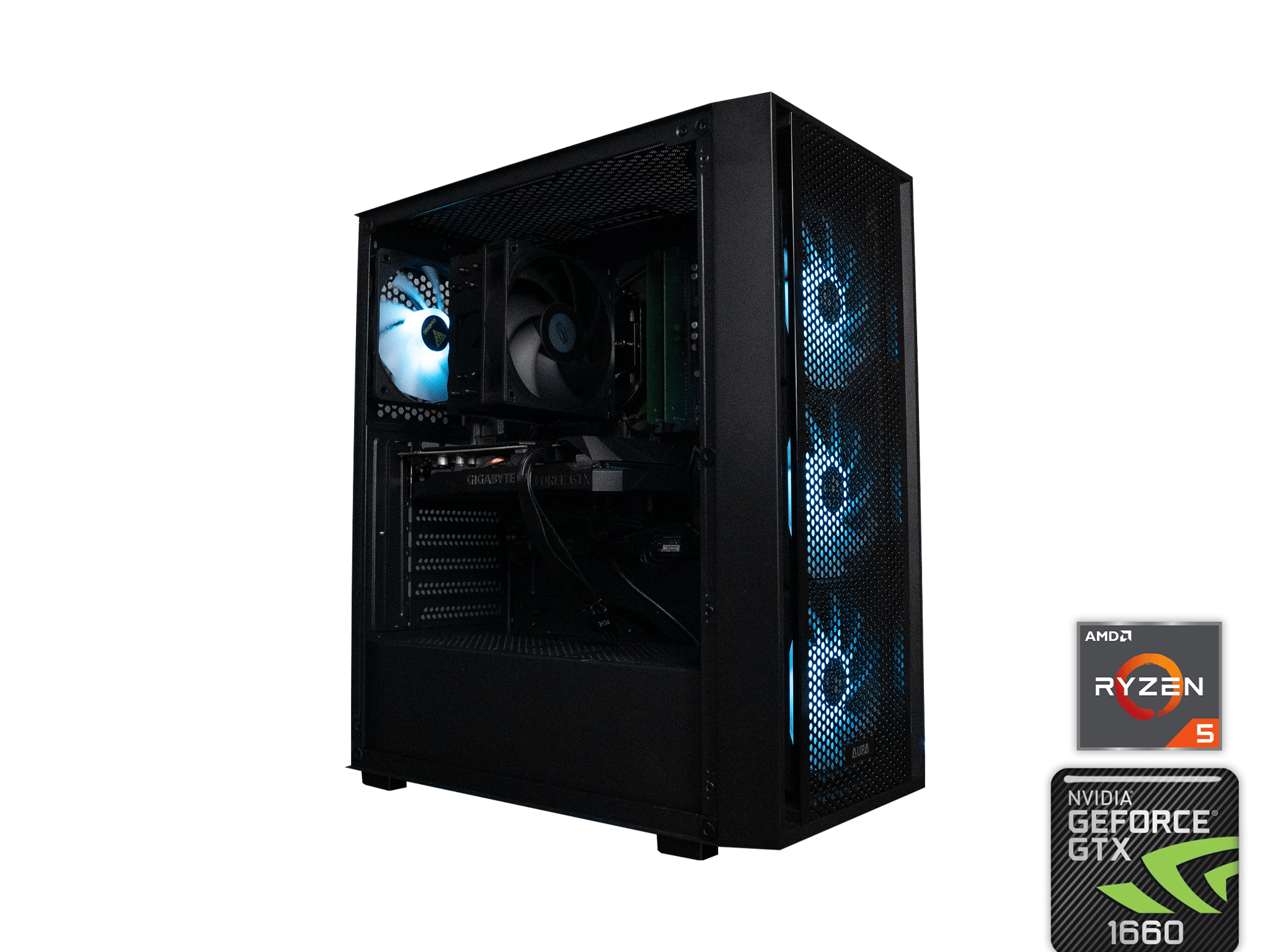 ❄️❄️ BUDGET - FORTNITE Ready GAMING PC | RYZEN 5 2600 | GIGABYTE GTX 1660 | 16GB DDR4 RAM | 1.25TB