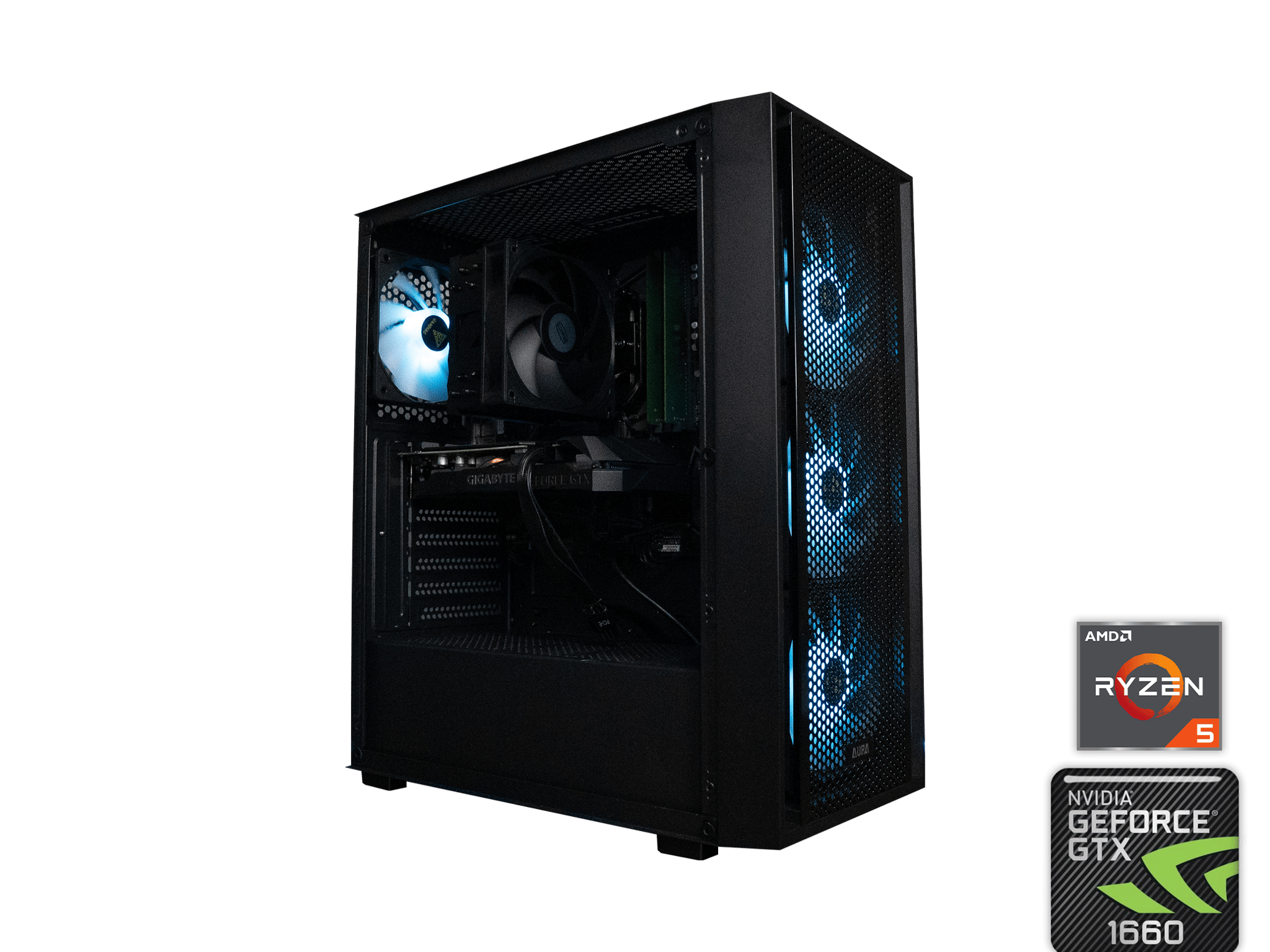 ❄️❄️ BUDGET - FORTNITE Ready GAMING PC | RYZEN 5 2600 | GIGABYTE GTX 1660 | 16GB DDR4 RAM | 1.25TB