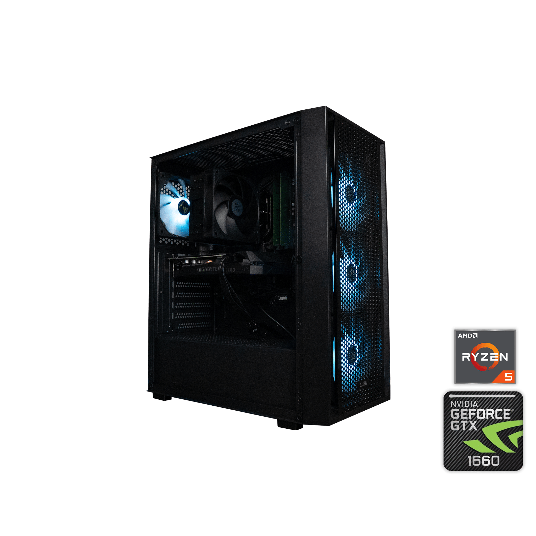 ❄️❄️ BUDGET - FORTNITE Ready GAMING PC | RYZEN 5 2600 | GIGABYTE GTX 1660 | 16GB DDR4 RAM | 1.25TB