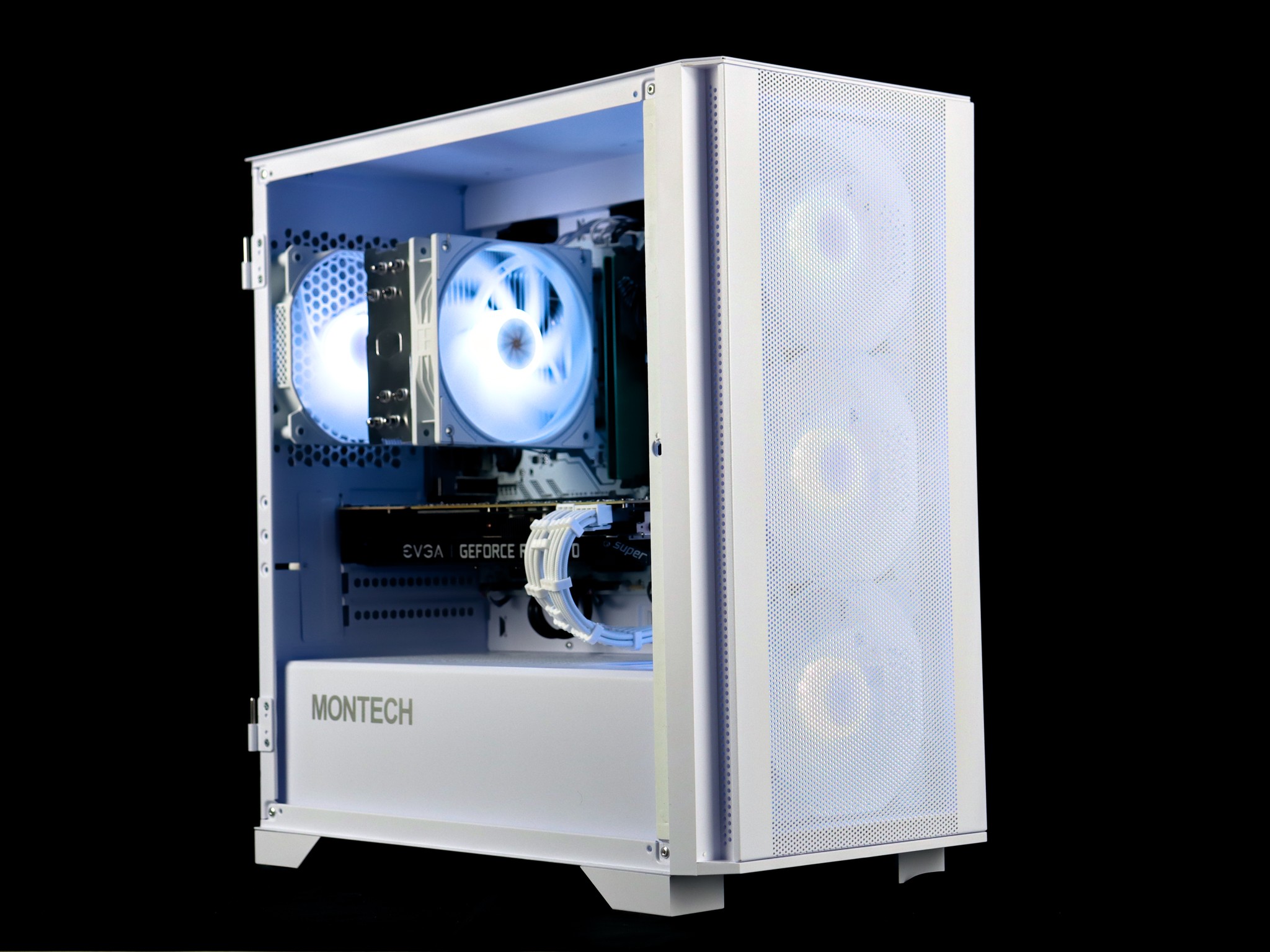 🧊❄️🧊 White Gaming PC – RTX 2070 Super , Ryzen 5 3600, 16GB RAM, 500GB SSD - WiFi, BlueTooth 🧊❄️🧊