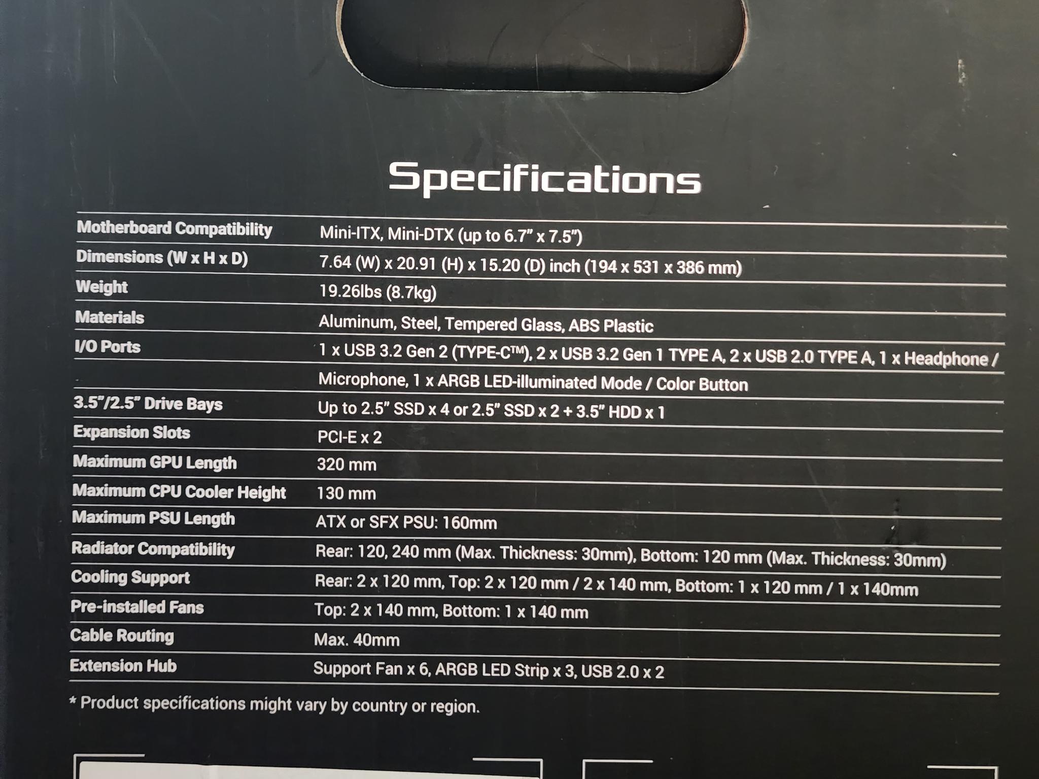 ASUS ROG Z11 Gaming Case NEW Sealed