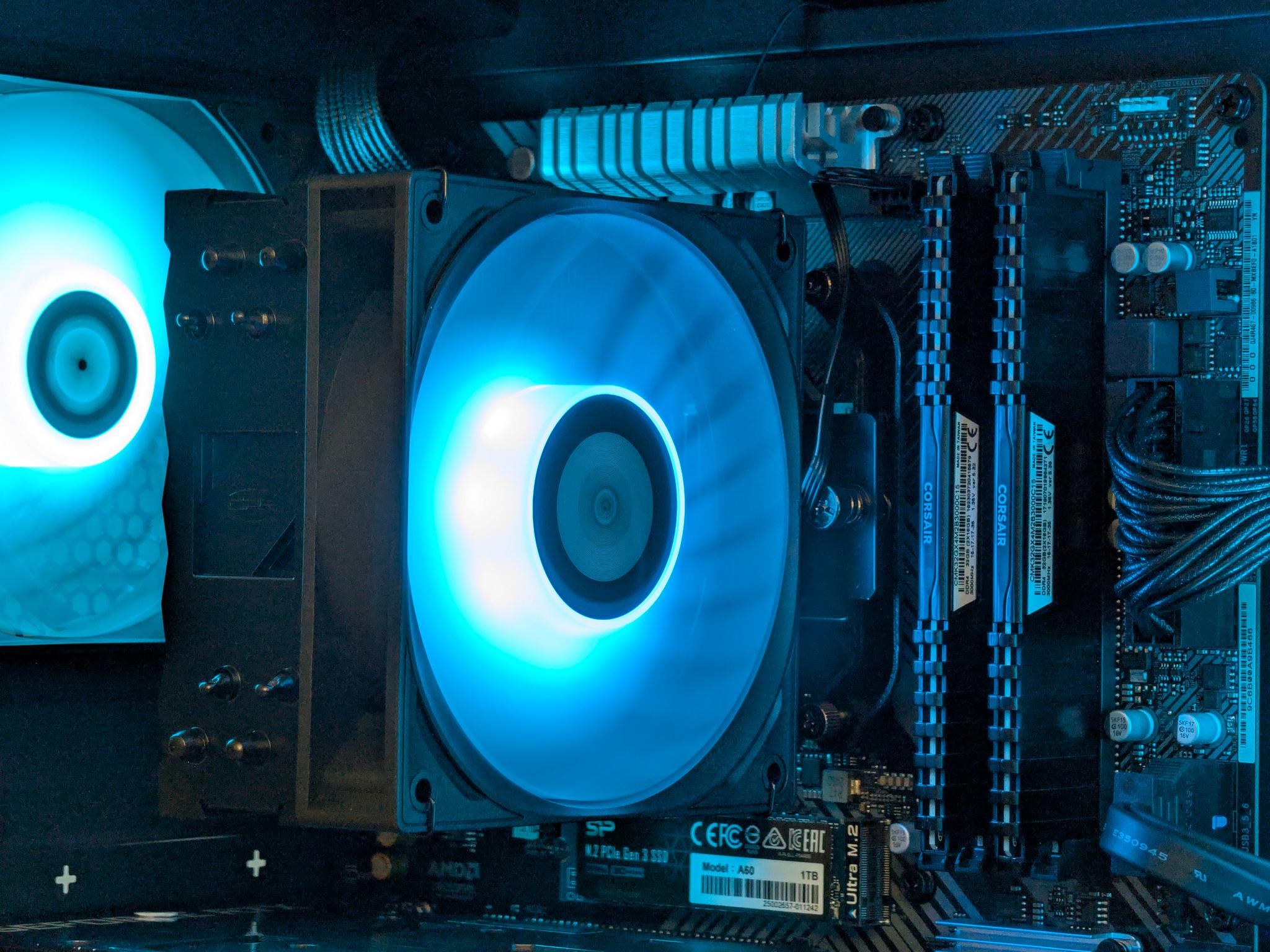 🖤💙Ryzen 7 3700x | RTX 3060TI | 32GB DDR4 | 1TB SSD | Gaming PC💙🖤