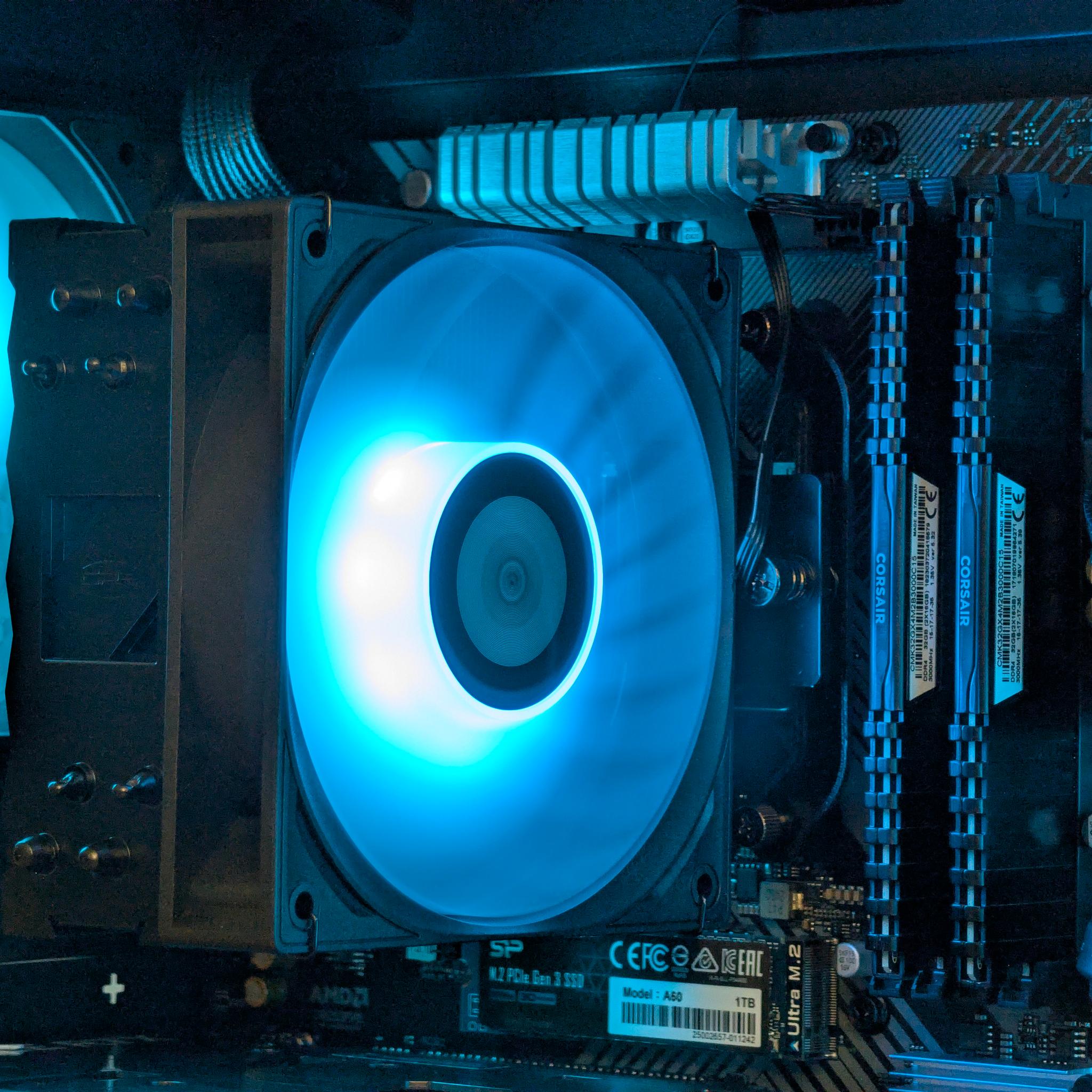🖤💙Ryzen 7 3700x | RTX 3060TI | 32GB DDR4 | 1TB SSD | Gaming PC💙🖤