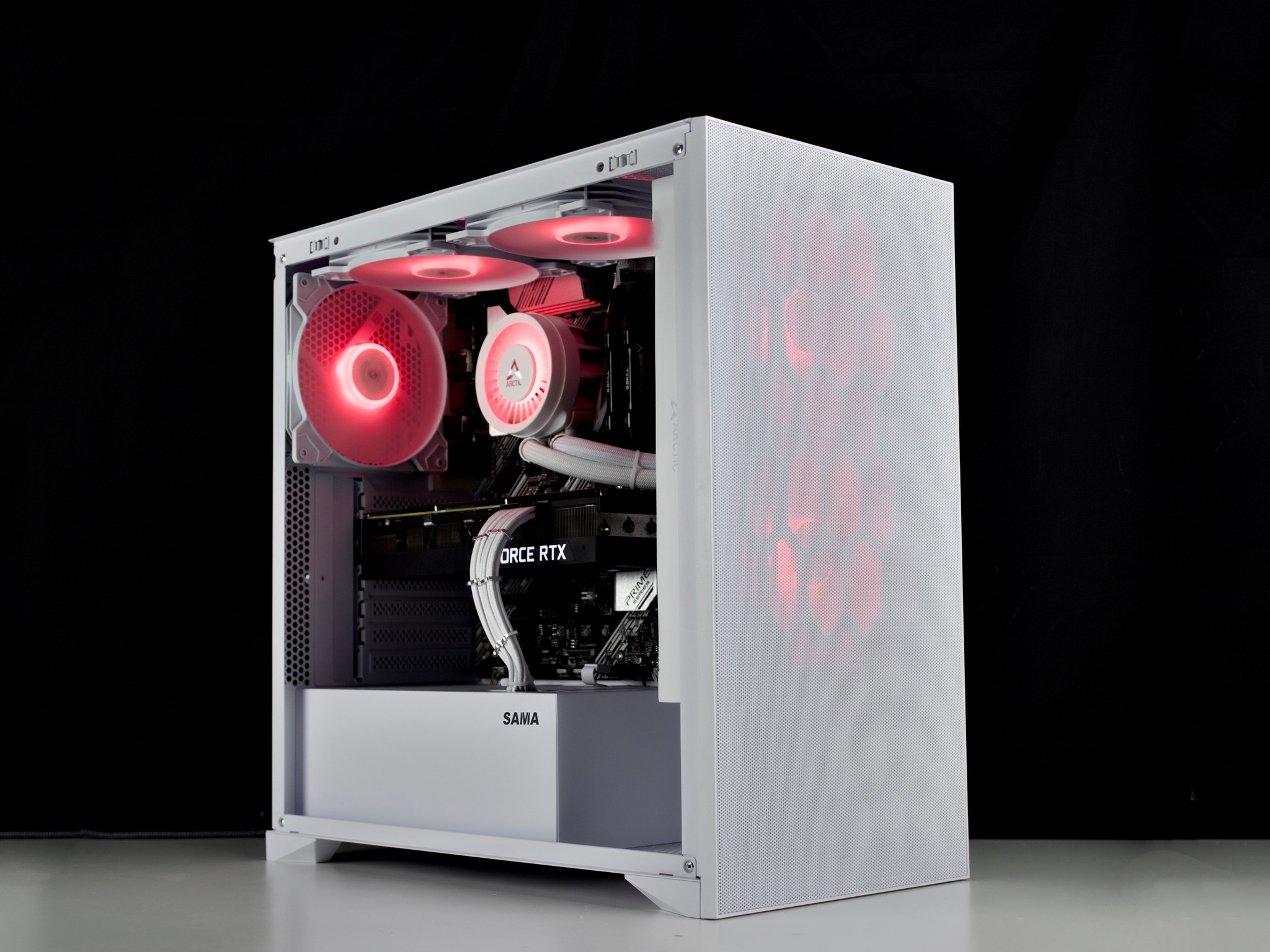 ❄️🧊💎- Whiteout 1440P Gaming PC | RTX 3080, Ryzen 7 5800X, 32GB RAM, 1TB NVMe SSD ❄️🧊💎