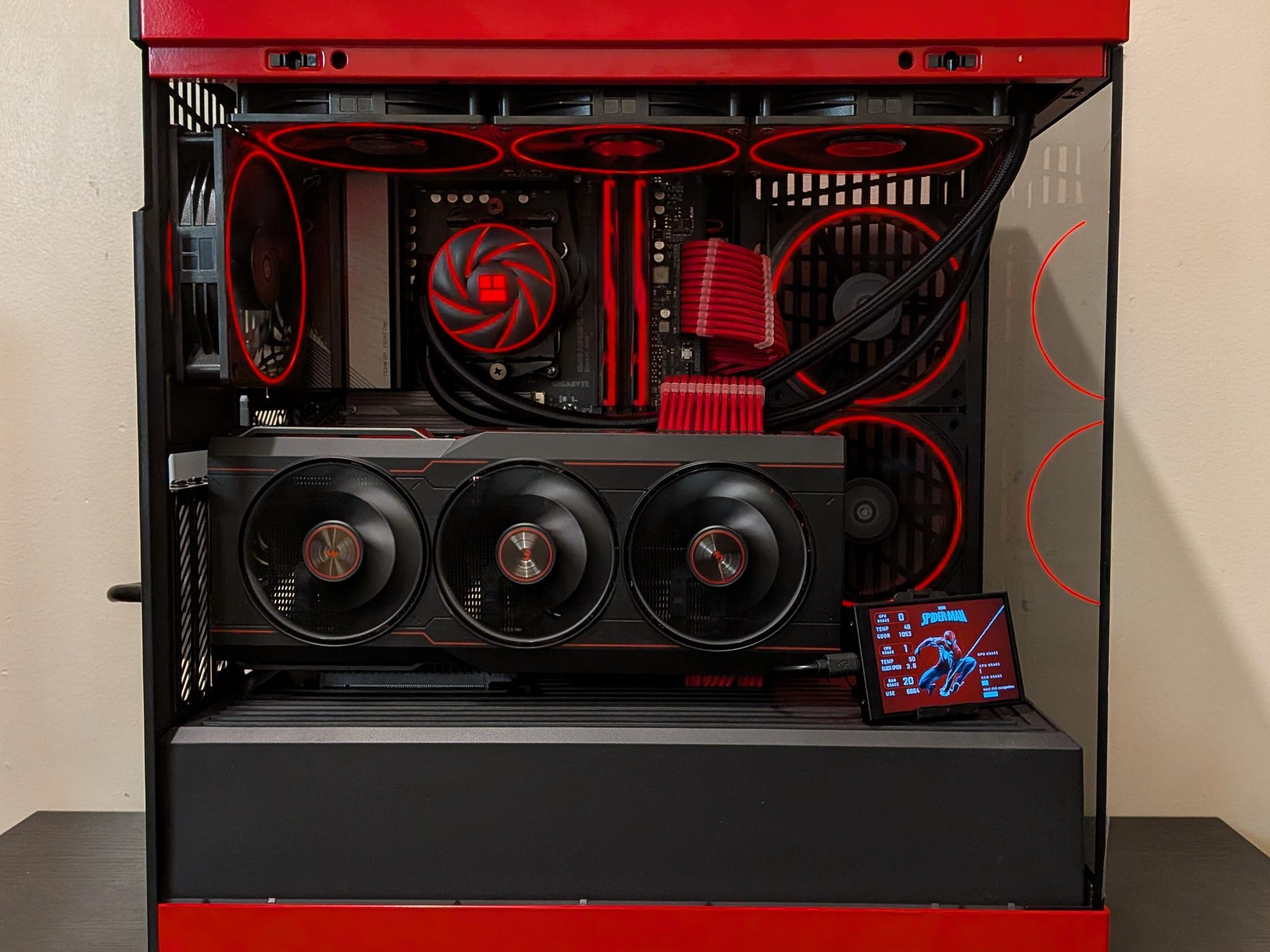 🟥⬛ 4K Gaming Beast | RX 7900XTX | Ryzen 7 7800X3D | 2TB SSD | 32GB RAM | WiFi 6 & Bluetooth ⬛🟥
