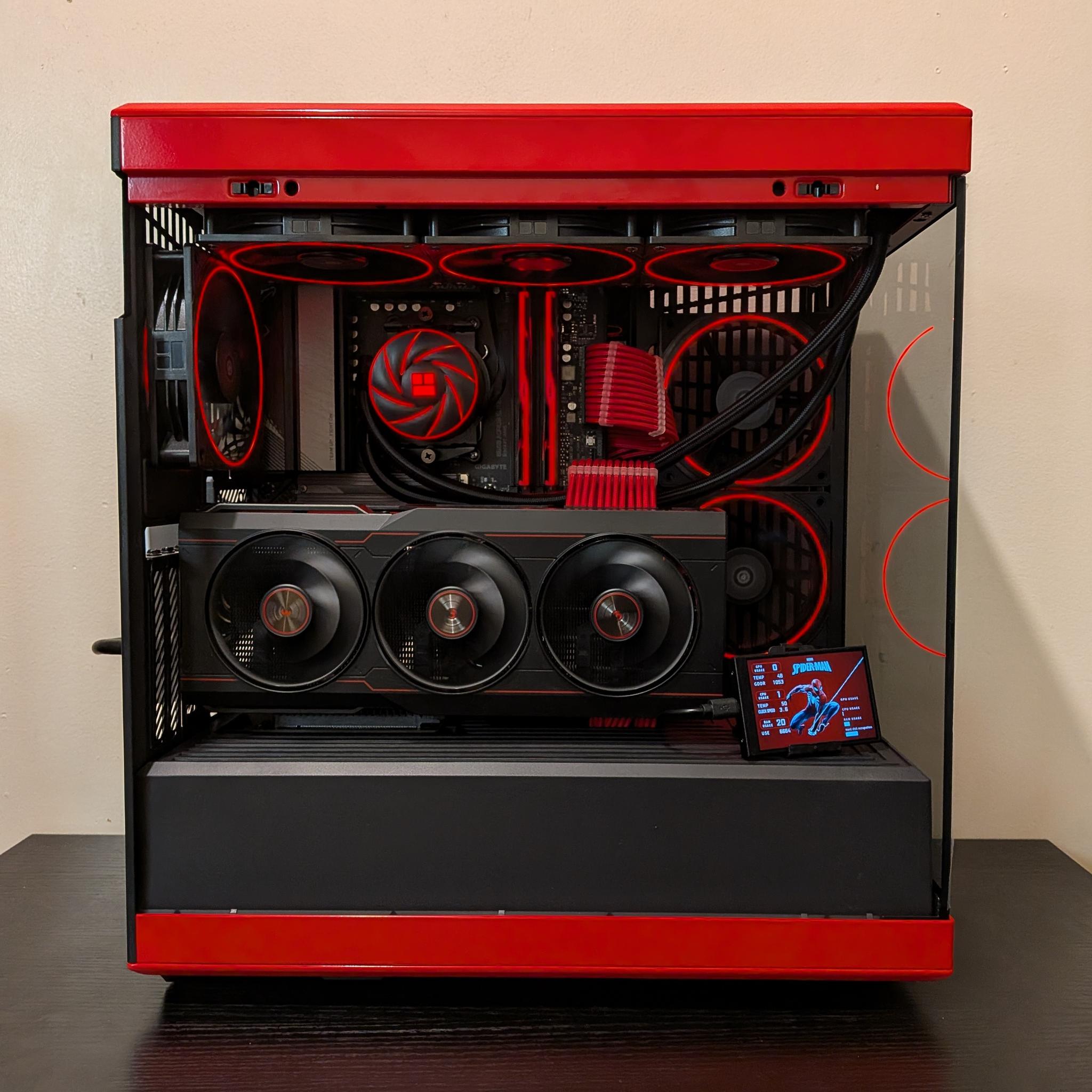 🟥⬛ 4K Gaming Beast | RX 7900XTX | Ryzen 7 7800X3D | 2TB SSD | 32GB RAM | WiFi 6 & Bluetooth ⬛🟥