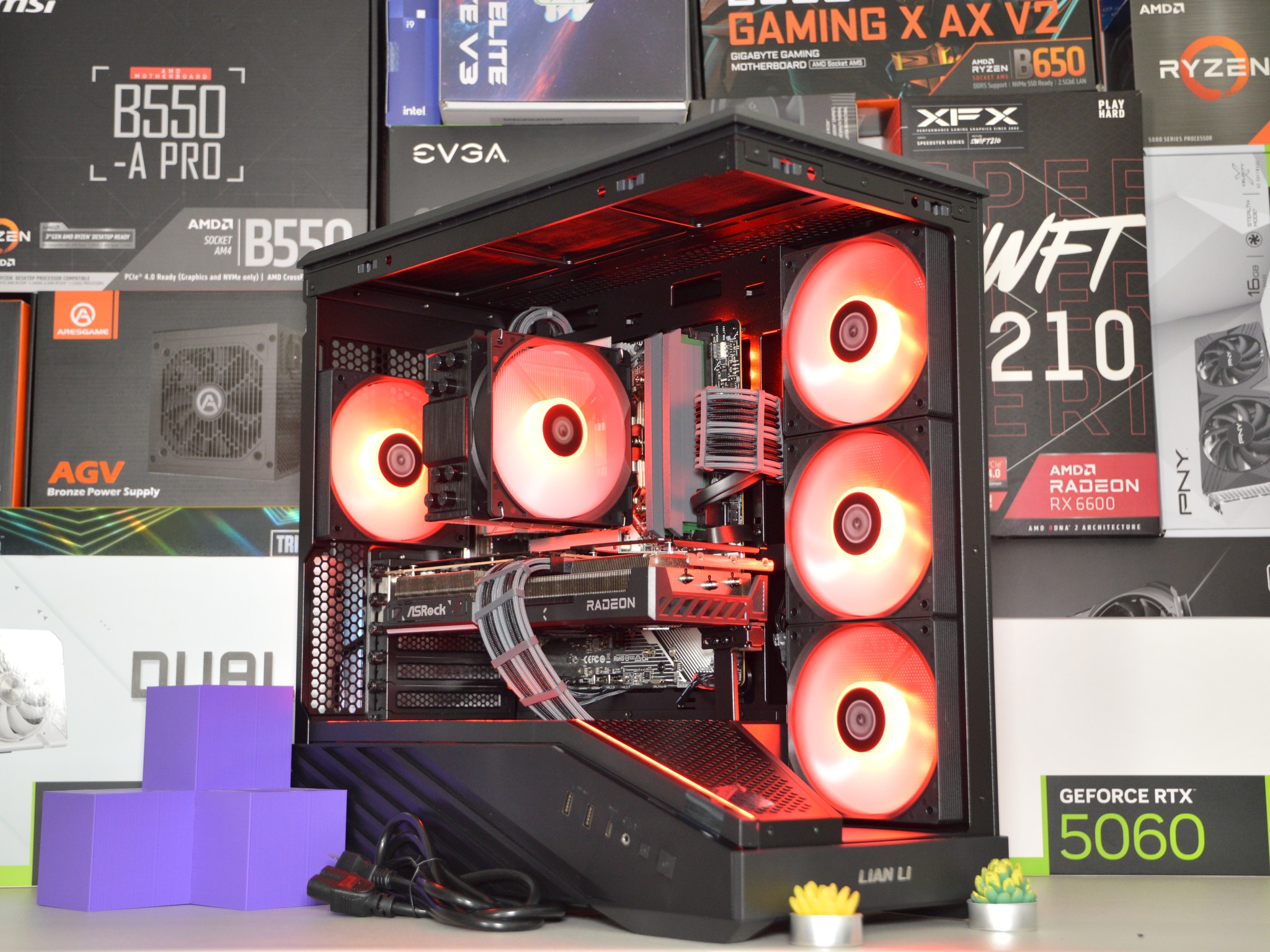 ⚫⚫ | RX 9070 16GB | RYZEN 7 7700X | 16 GB DDR5 RAM | 1TB NVME SSD | Royal Knight |
