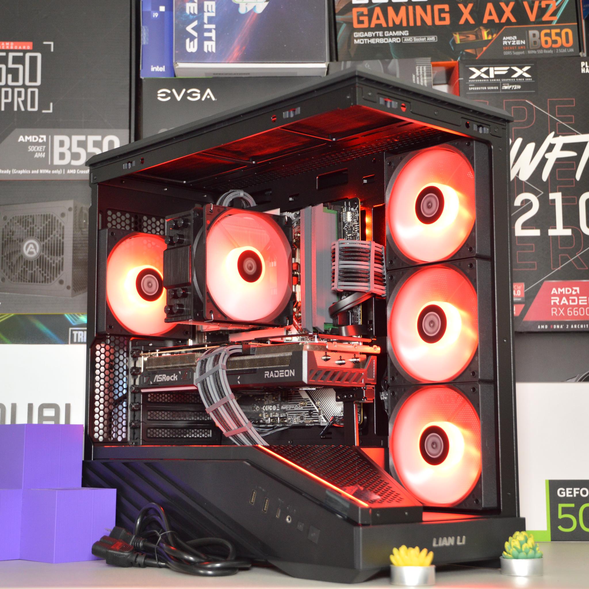 ⚫⚫ | RX 9070 16GB | RYZEN 7 7700X | 16 GB DDR5 RAM | 1TB NVME SSD | Royal Knight |