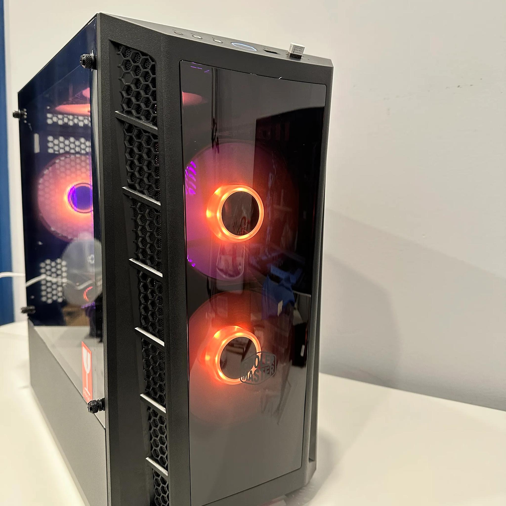 ⚫️🐆Black Panther⚫️🐆 ||Gaming PC-Ryzen 5 5500 6-Core -AMD RX 6600  8GB-1TB NVME SSD-16GB DDR4 RAM