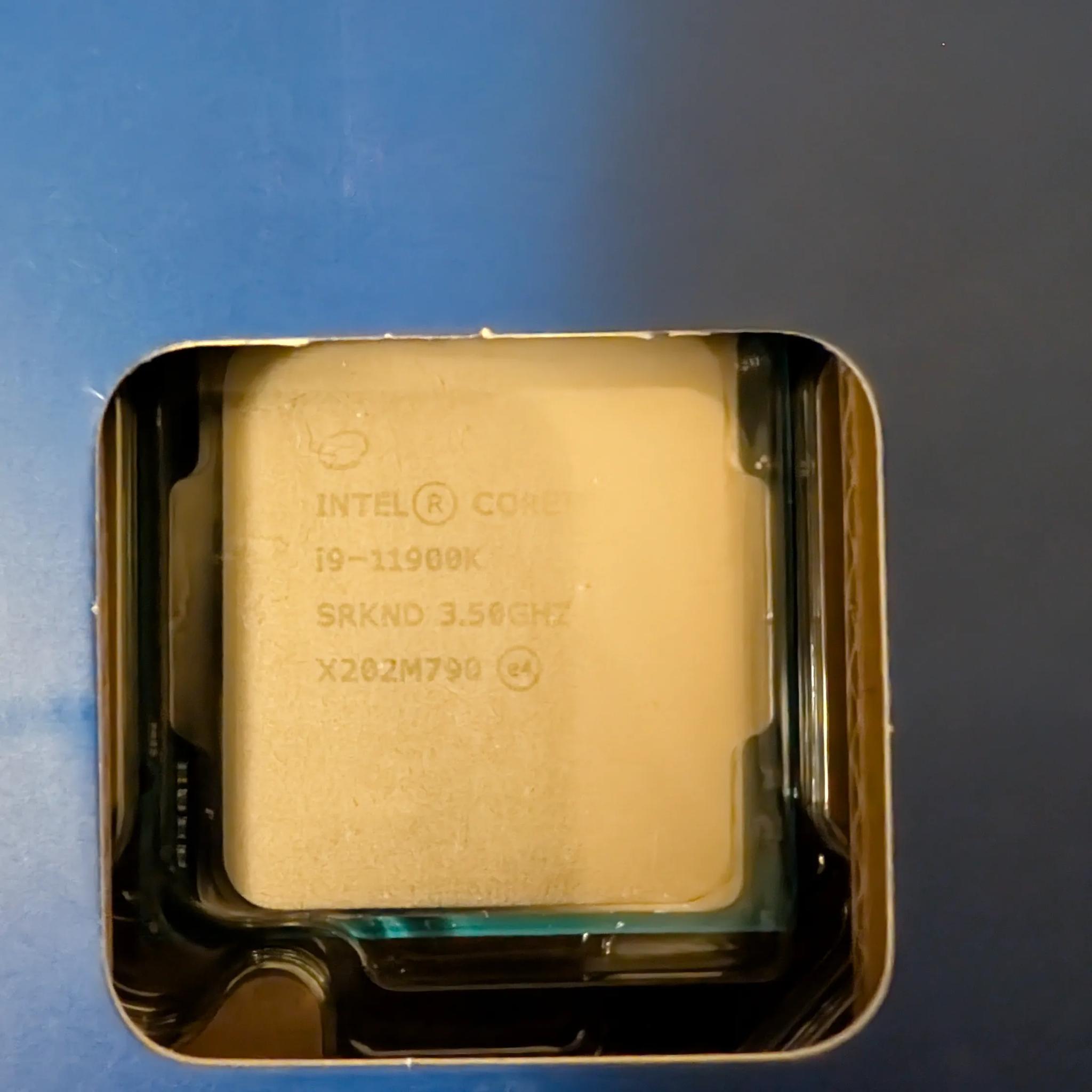 11900k Intel core i9