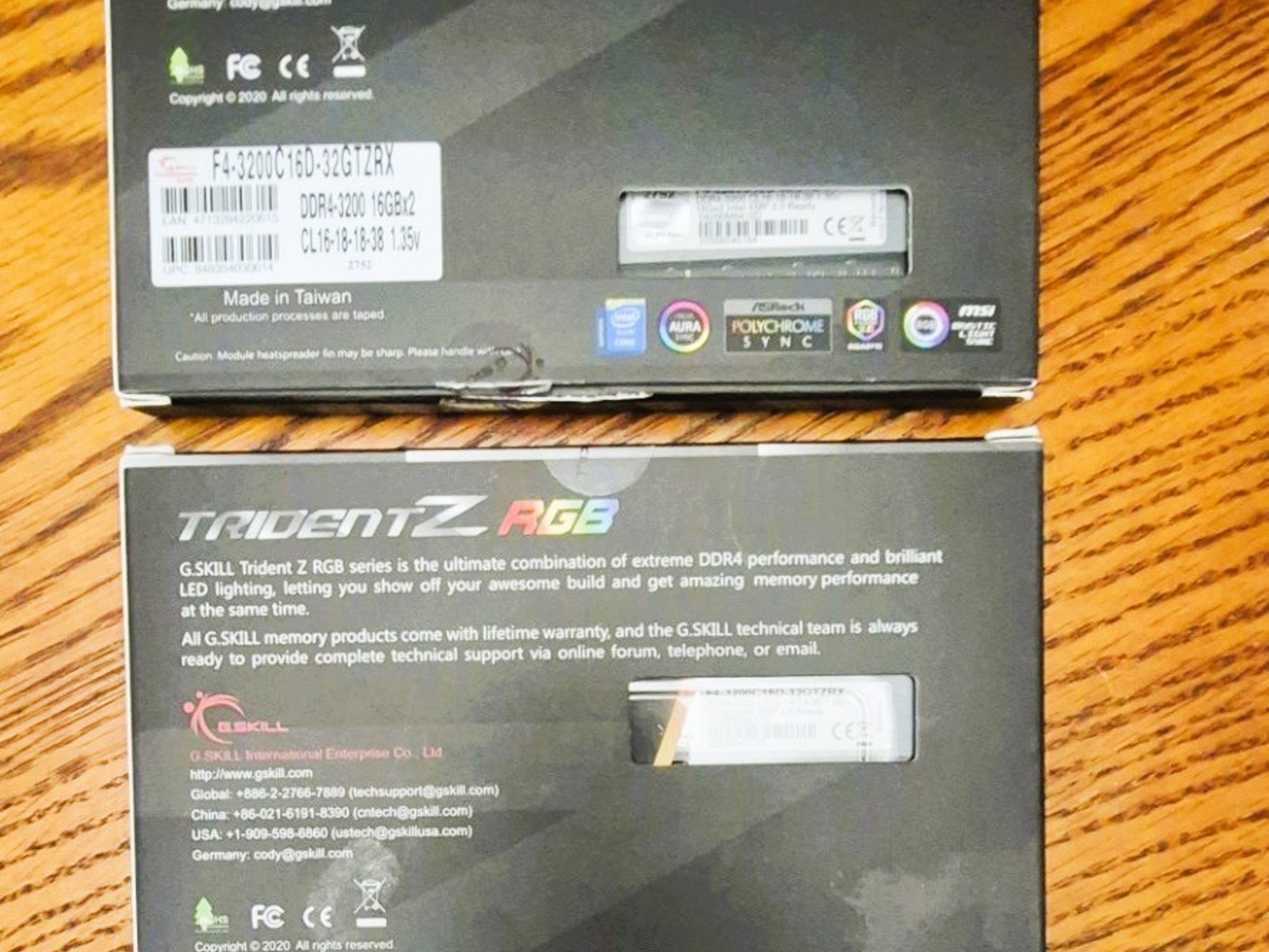 G. SKILL Trident Z Neo Series DDR4 RAM (XMP) 64GB (4x16GB) 3200 MHz Desktop Computer Memory
