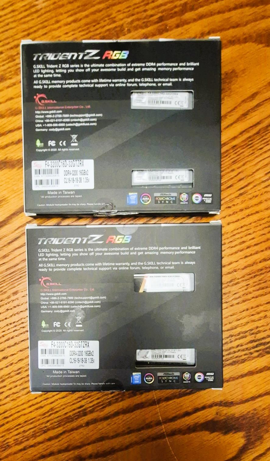 G. SKILL Trident Z Neo Series DDR4 RAM (XMP) 64GB (4x16GB) 3200 MHz Desktop Computer Memory