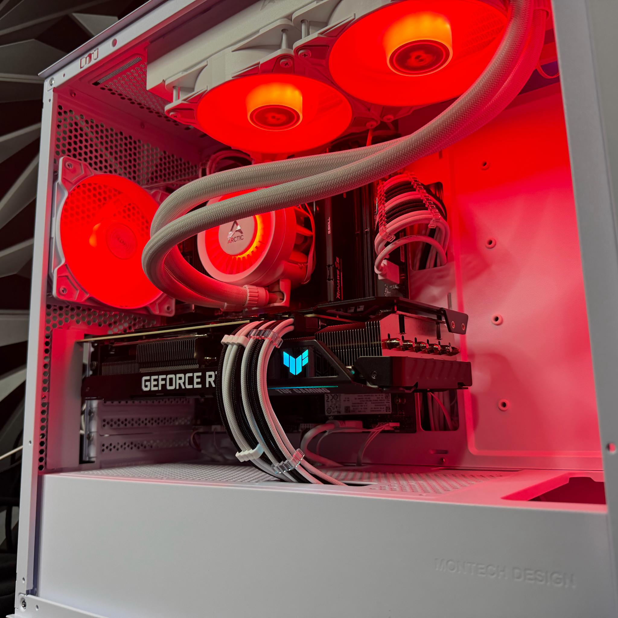 ❄️🖤 ARCTIC CARBON 7570Ti 🖤❄️ Ryzen 5 7500X3D| RTX 3070Ti| 32 GB DDR5| 1.25 TB NVMe| 750W PSU