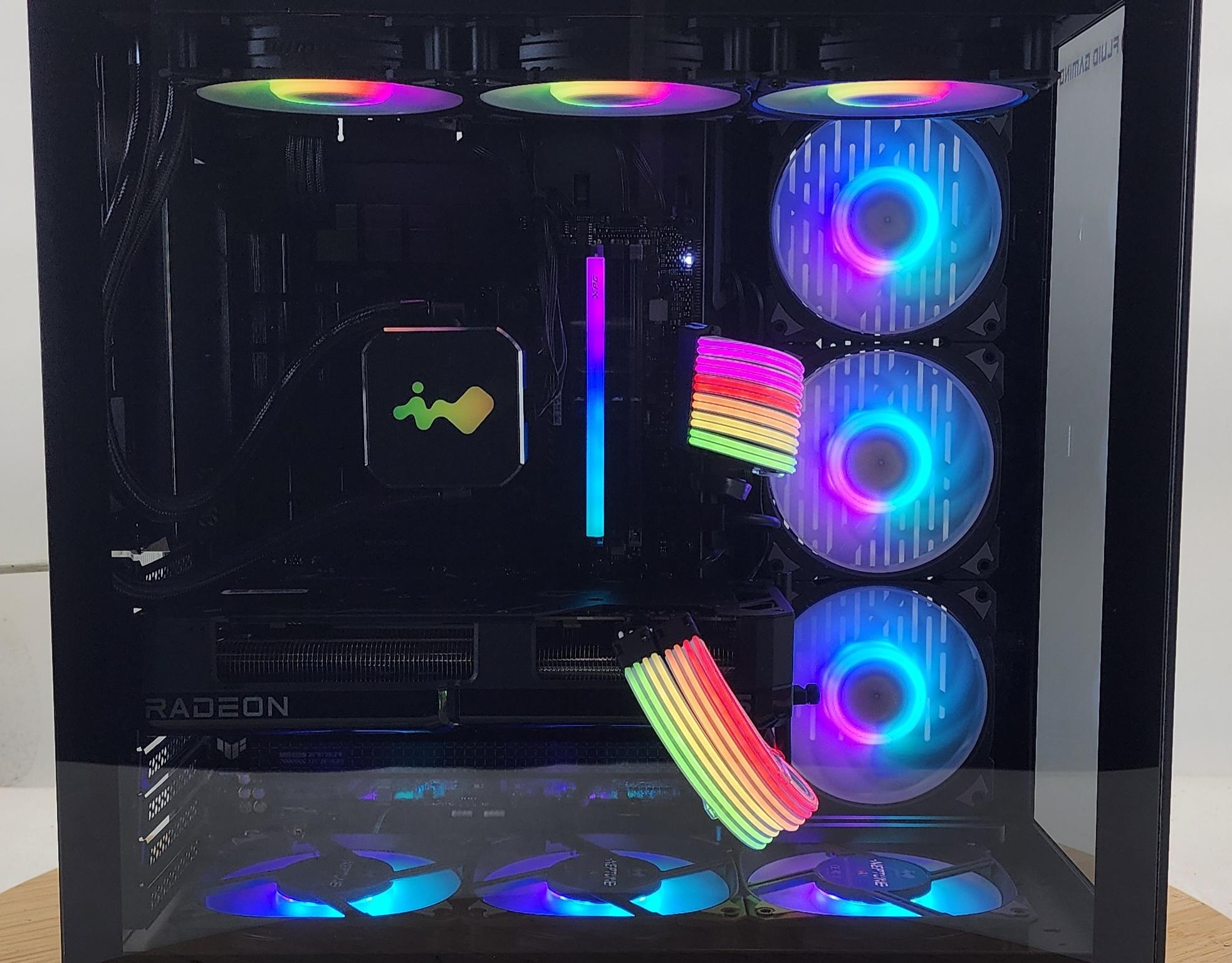 Gaming PC Ryzen 7 7700X 16GB RAM 1TB SSD RX 7800 XT 16GB Windows 11 Computer