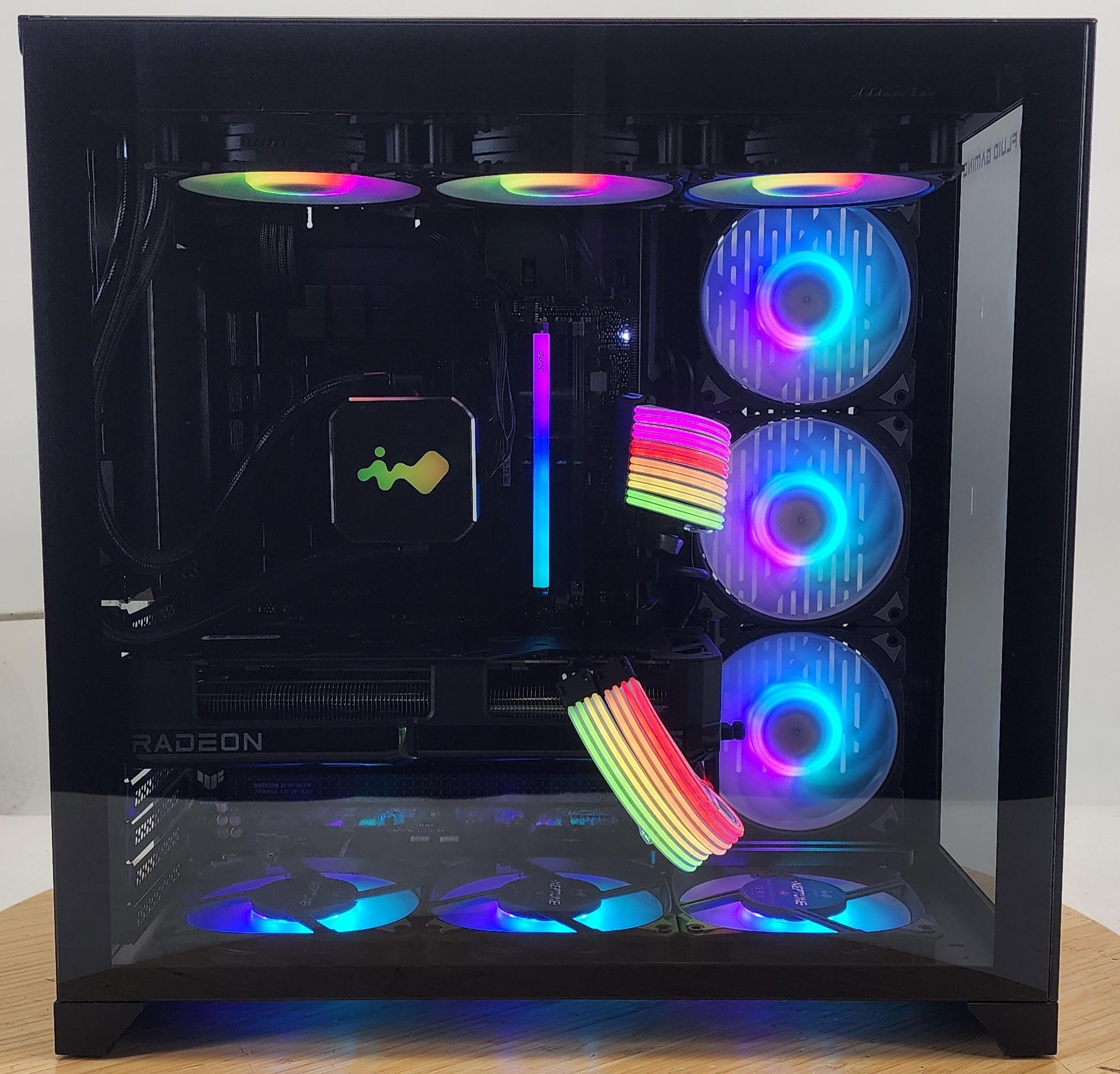 Gaming PC Ryzen 7 7700X 16GB RAM 1TB SSD RX 7800 XT 16GB Windows 11 Computer
