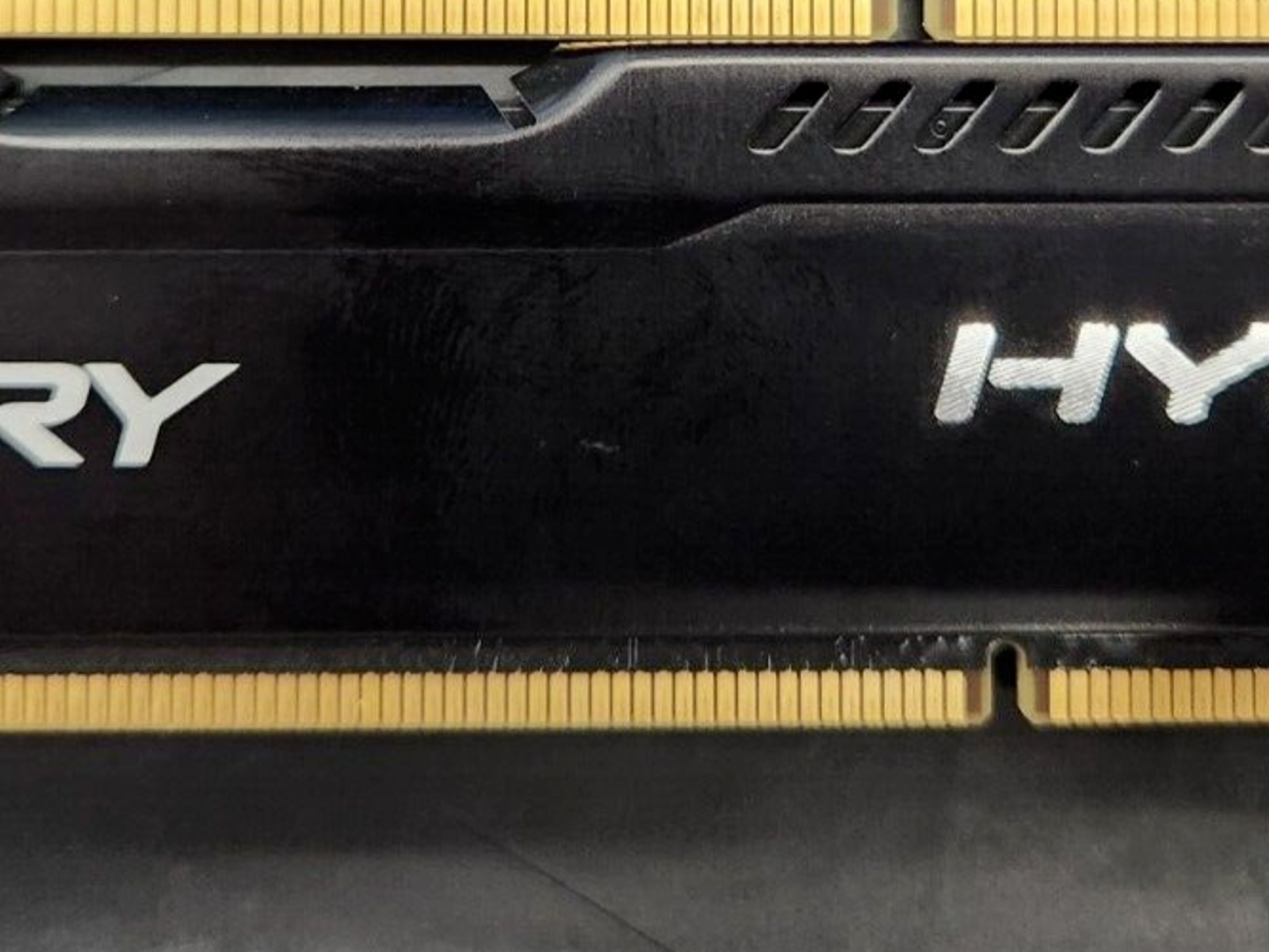 HyperX Fury RAM - DDR3 - 4GB - 1600MHz - 10-10-10 (HX316C10FBK2/8)
