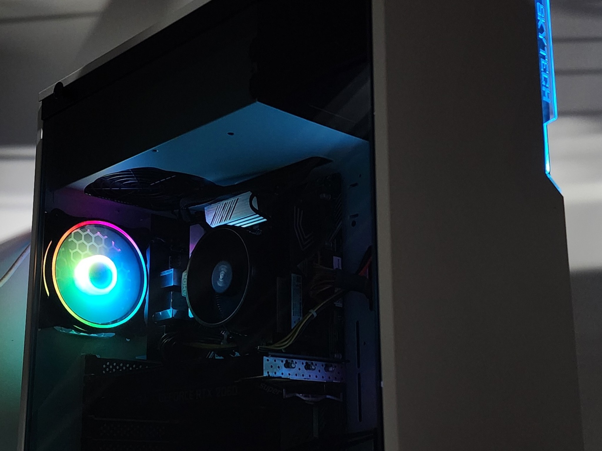 Gaming PC Ryzen 5 5500 16GB RAM 500GB SSD RTX 2060 SUPER 8GB Windows 11 Computer