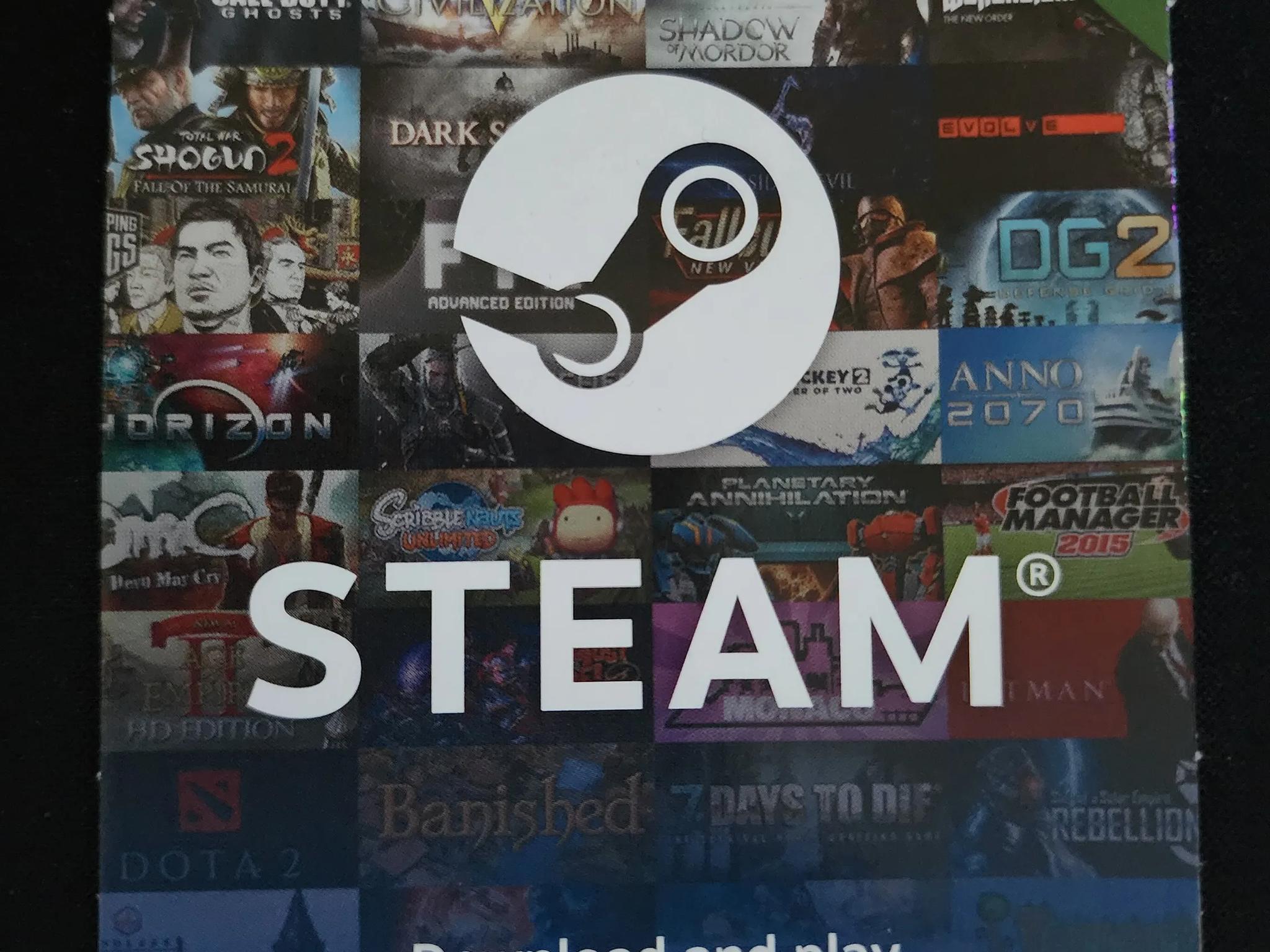 $100 Steam Gift Card