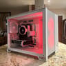 White Budget Gaming PC | RX 580 8GB | RYZEN 5 3600 | 16GB RAM | 500GB SSD| WIN 11 PRO